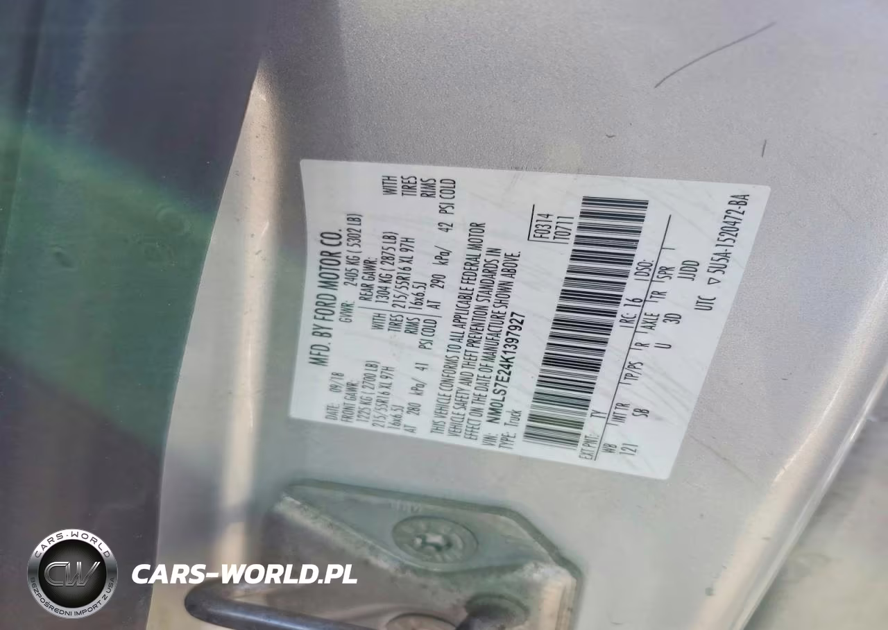 2019 Ford Transit Connect Xl VIN:NM0LS7E24K1397927 - 14