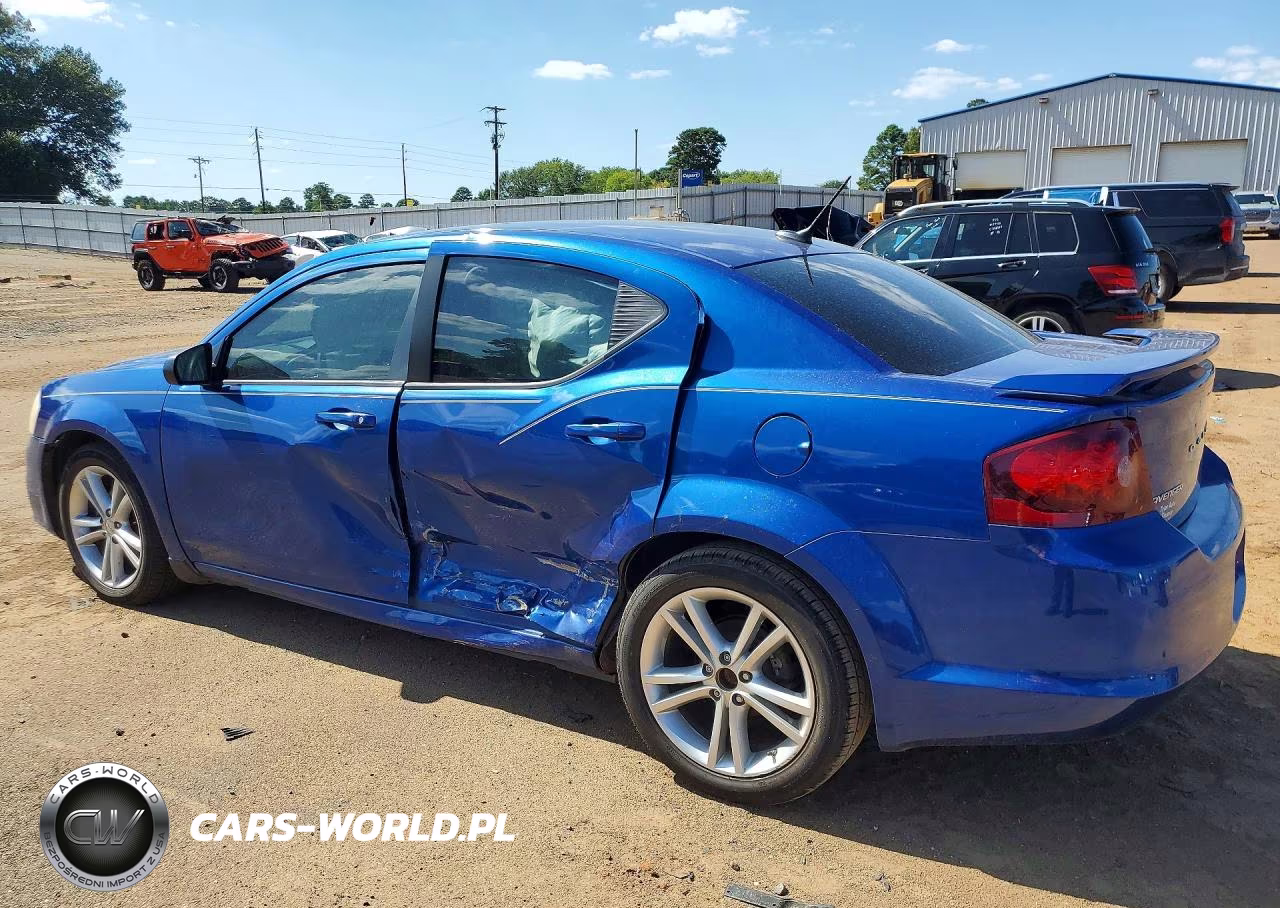 2014 Dodge Avenger Se VIN:1C3CDZAG7EN148839 - 2