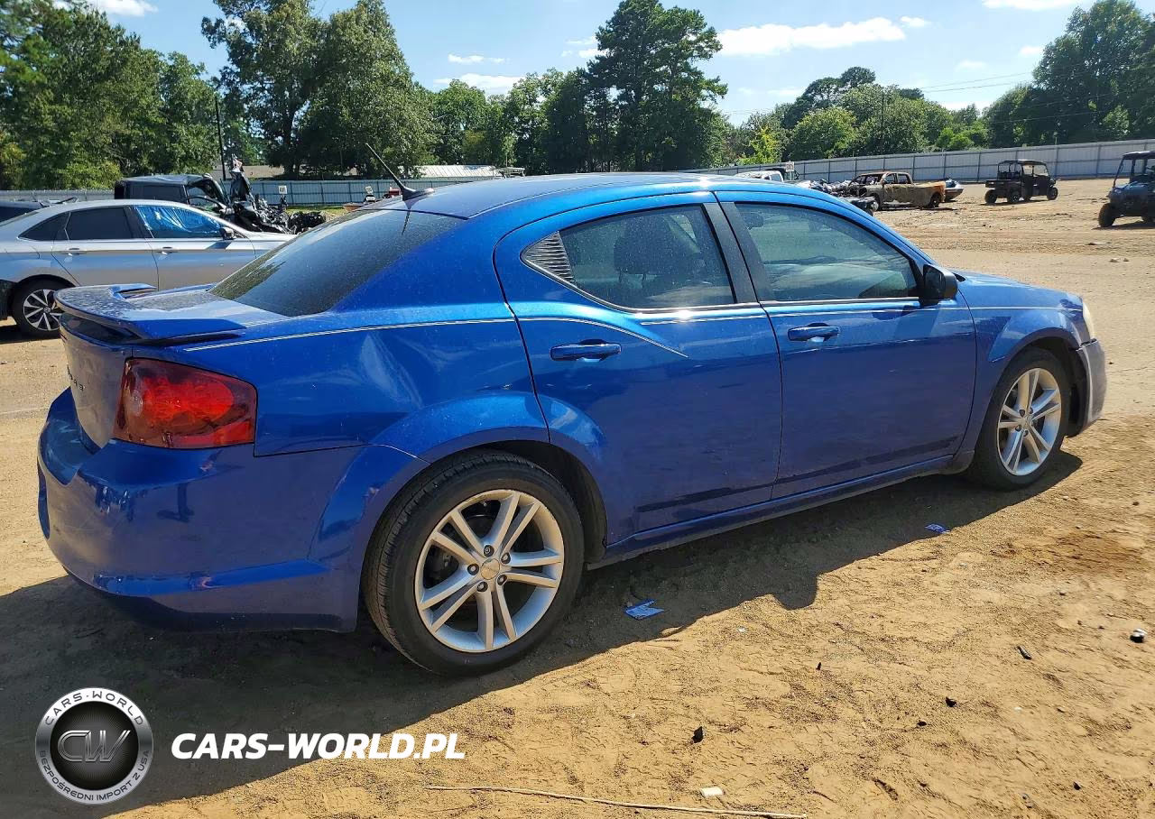 2014 Dodge Avenger Se VIN:1C3CDZAG7EN148839 - 3