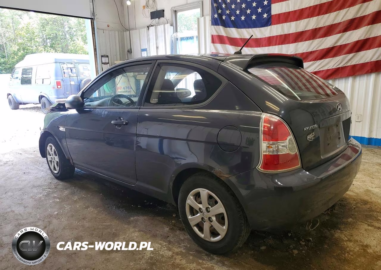 2007 Hyundai Accent Gs VIN:KMHCM36C97U010688 - 2