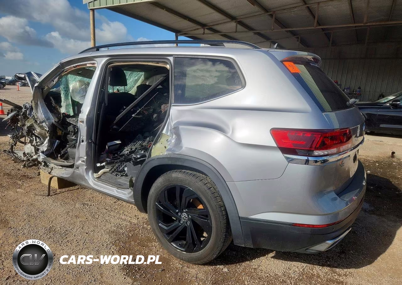 2021 Volkswagen Atlas Se VIN:1V2JP2CA7MC595836 - 2