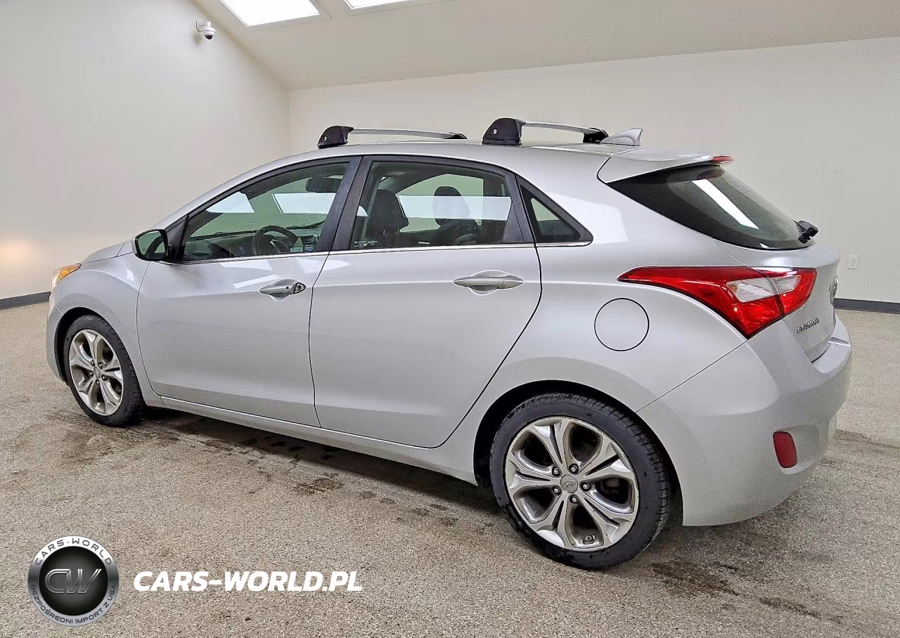 2013 Hyundai Elantra Gt Base VIN:KMHD35LE6DU124491 - 2