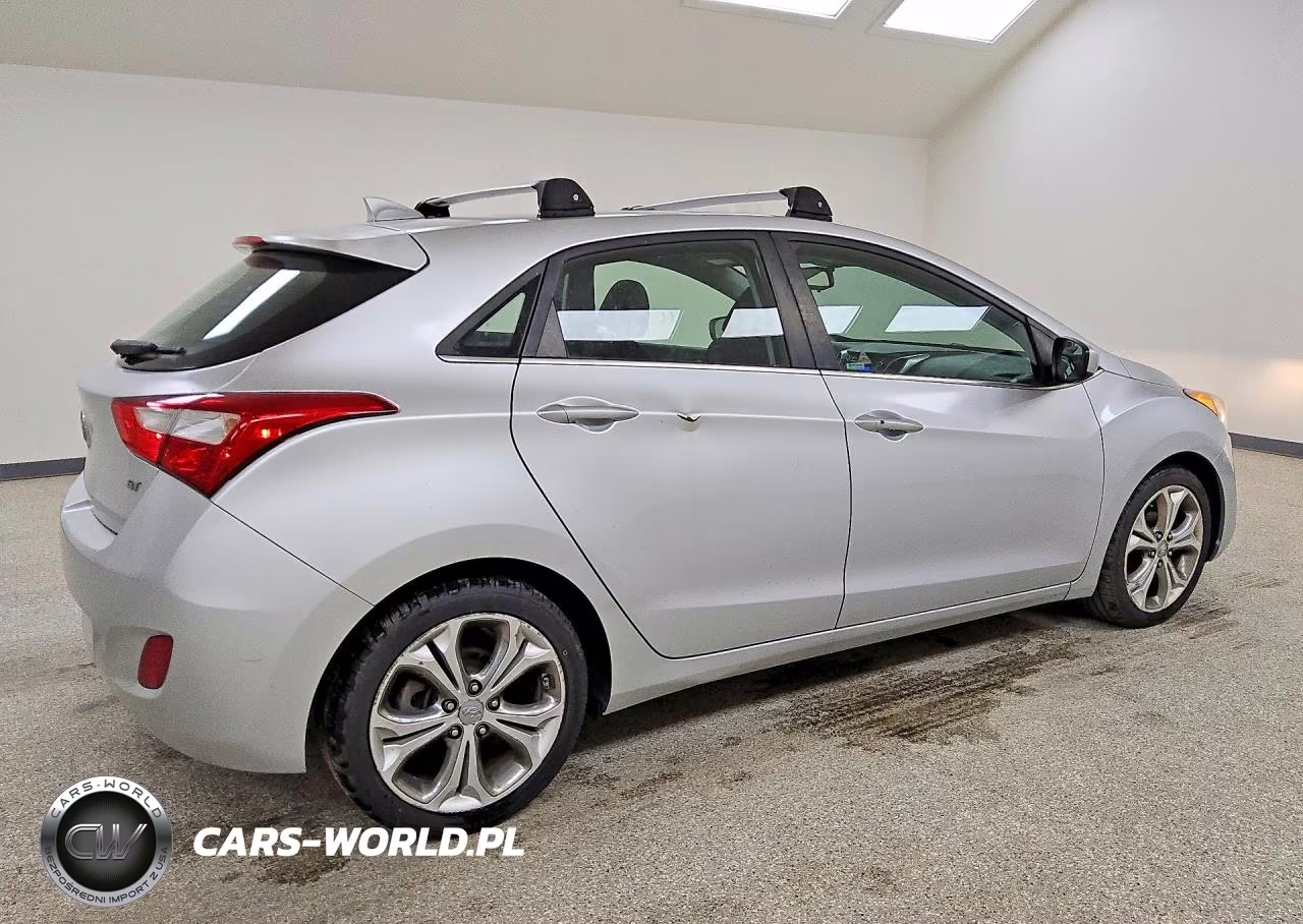 2013 Hyundai Elantra Gt Base VIN:KMHD35LE6DU124491 - 3