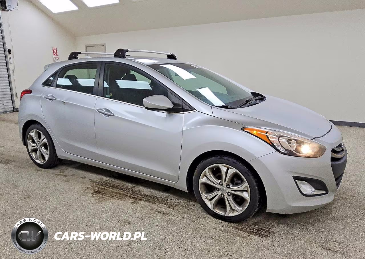 2013 Hyundai Elantra Gt Base VIN:KMHD35LE6DU124491 - 4
