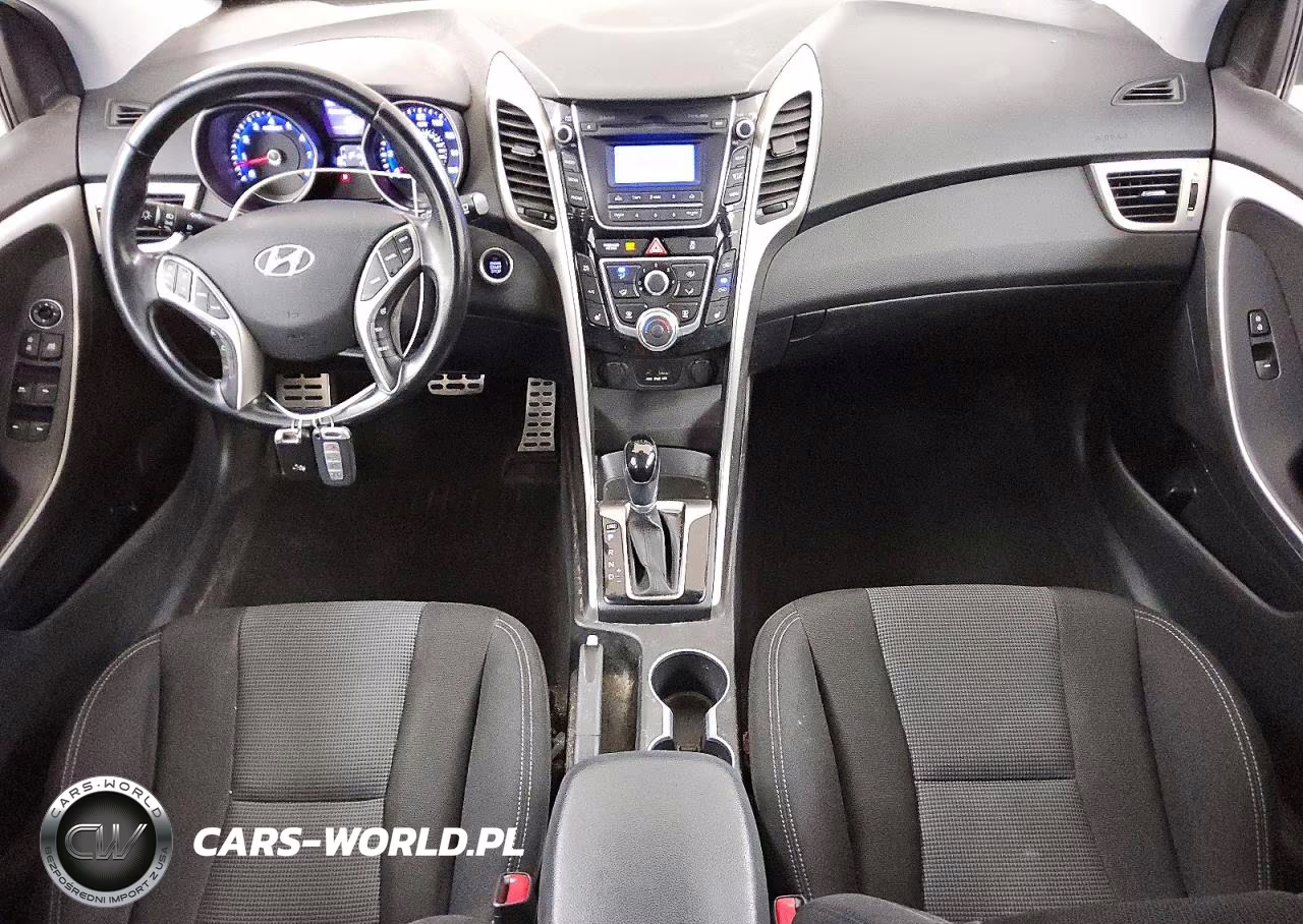 2013 Hyundai Elantra Gt Base VIN:KMHD35LE6DU124491 - 8