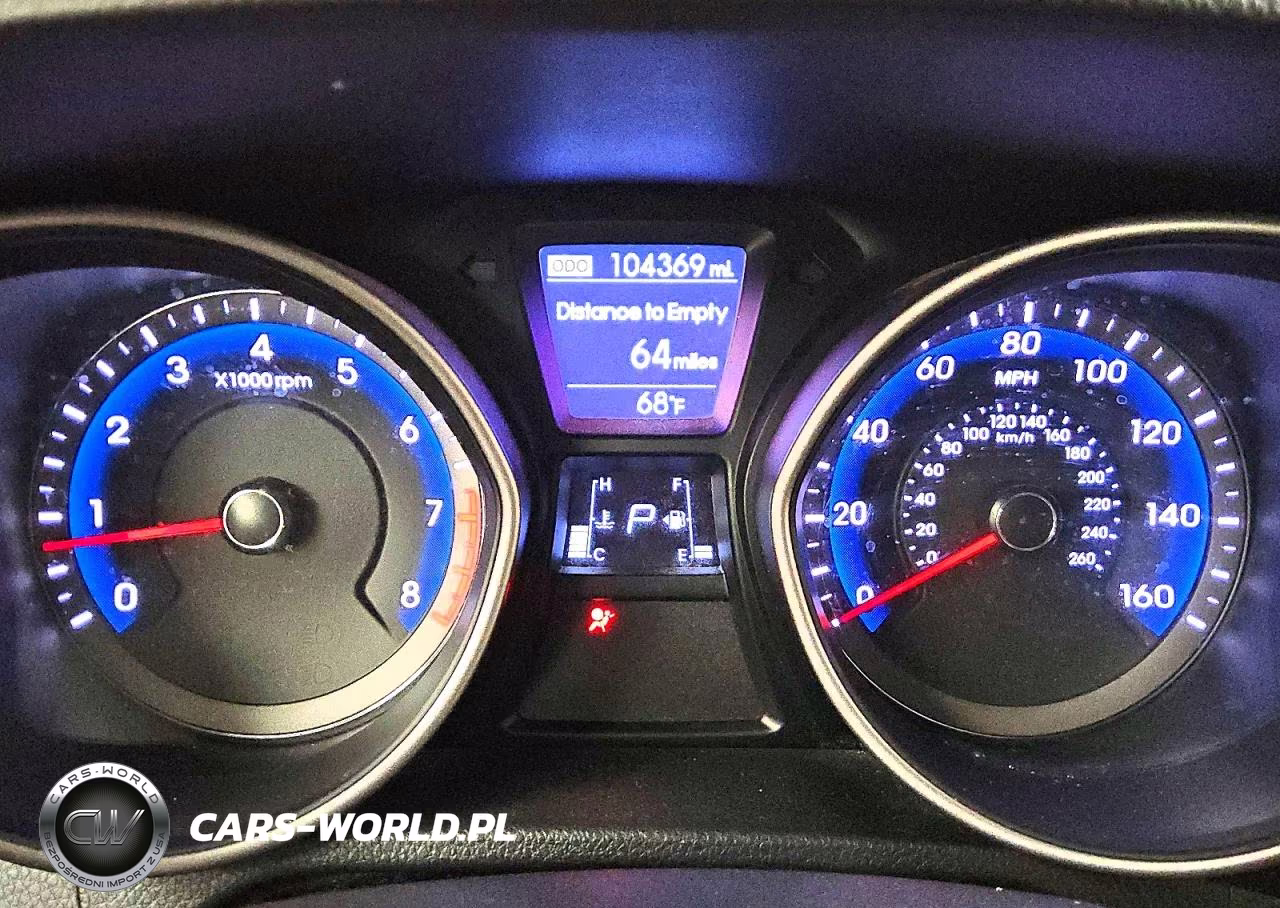 2013 Hyundai Elantra Gt Base VIN:KMHD35LE6DU124491 - 9