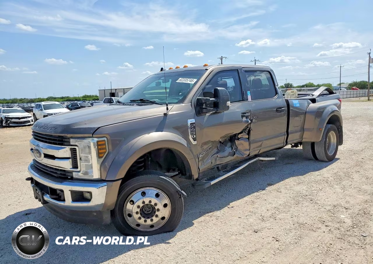 2019 Ford F450 Super Duty VIN:1FT8W4DT1KEE40568 - 1