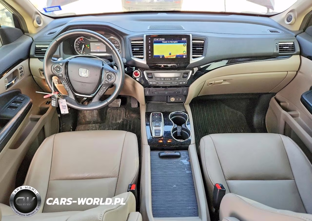 2017 Honda Pilot Touring VIN:5FNYF5H97HB015576 - 8