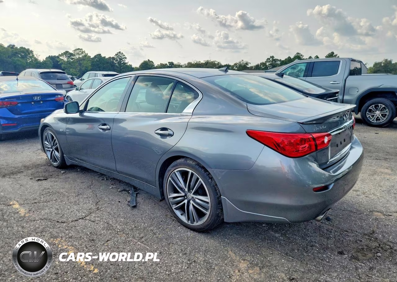 2016 Infiniti Q50 Sport VIN:JN1EV7AP1GM303371 - 2