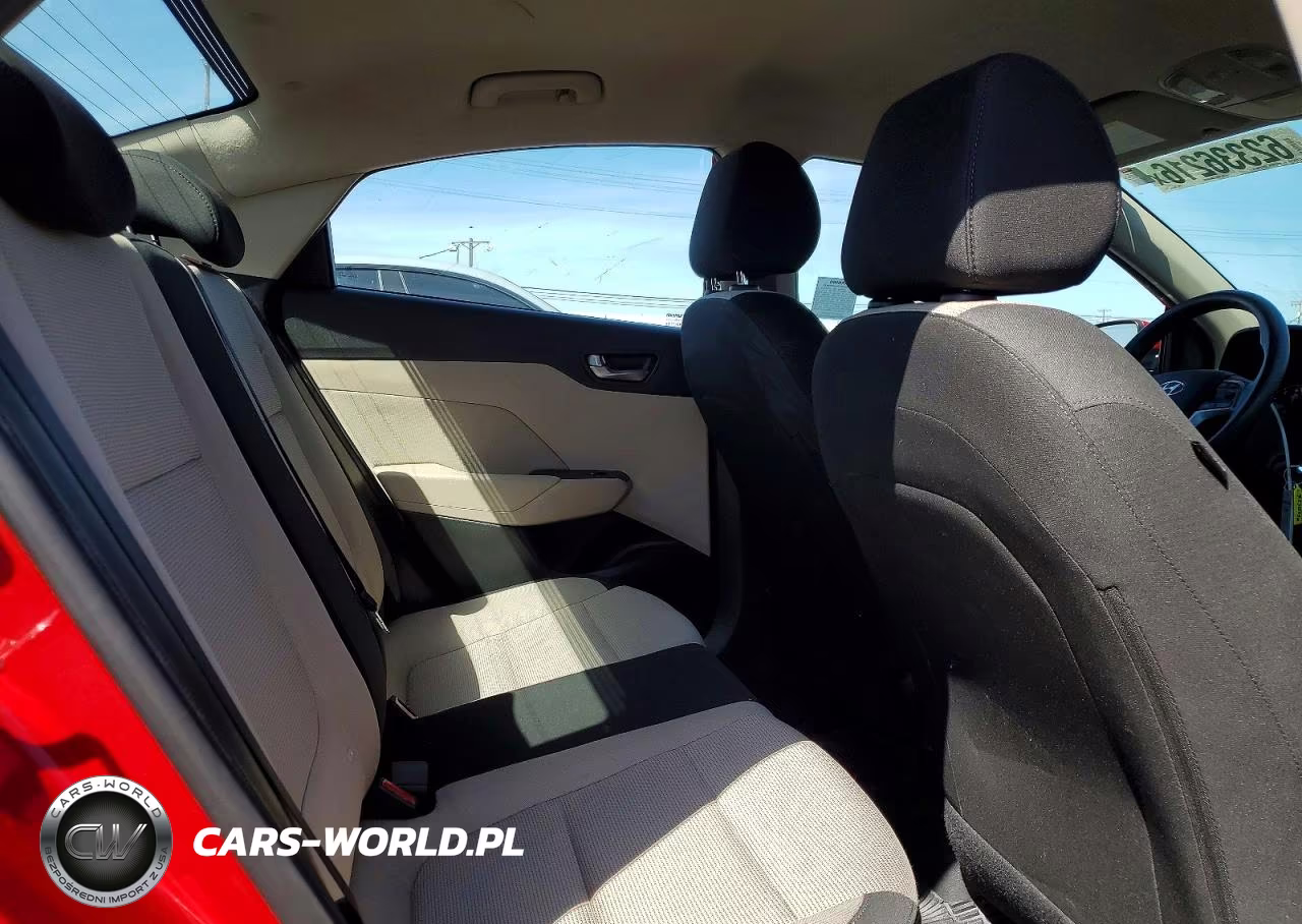 2022 Hyundai Accent Se VIN:3KPC24A61NE168259 - 10