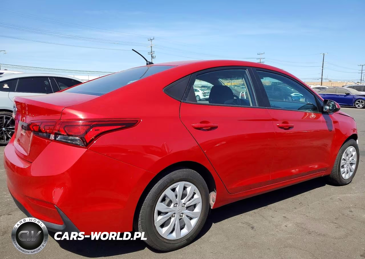 2022 Hyundai Accent Se VIN:3KPC24A61NE168259 - 3