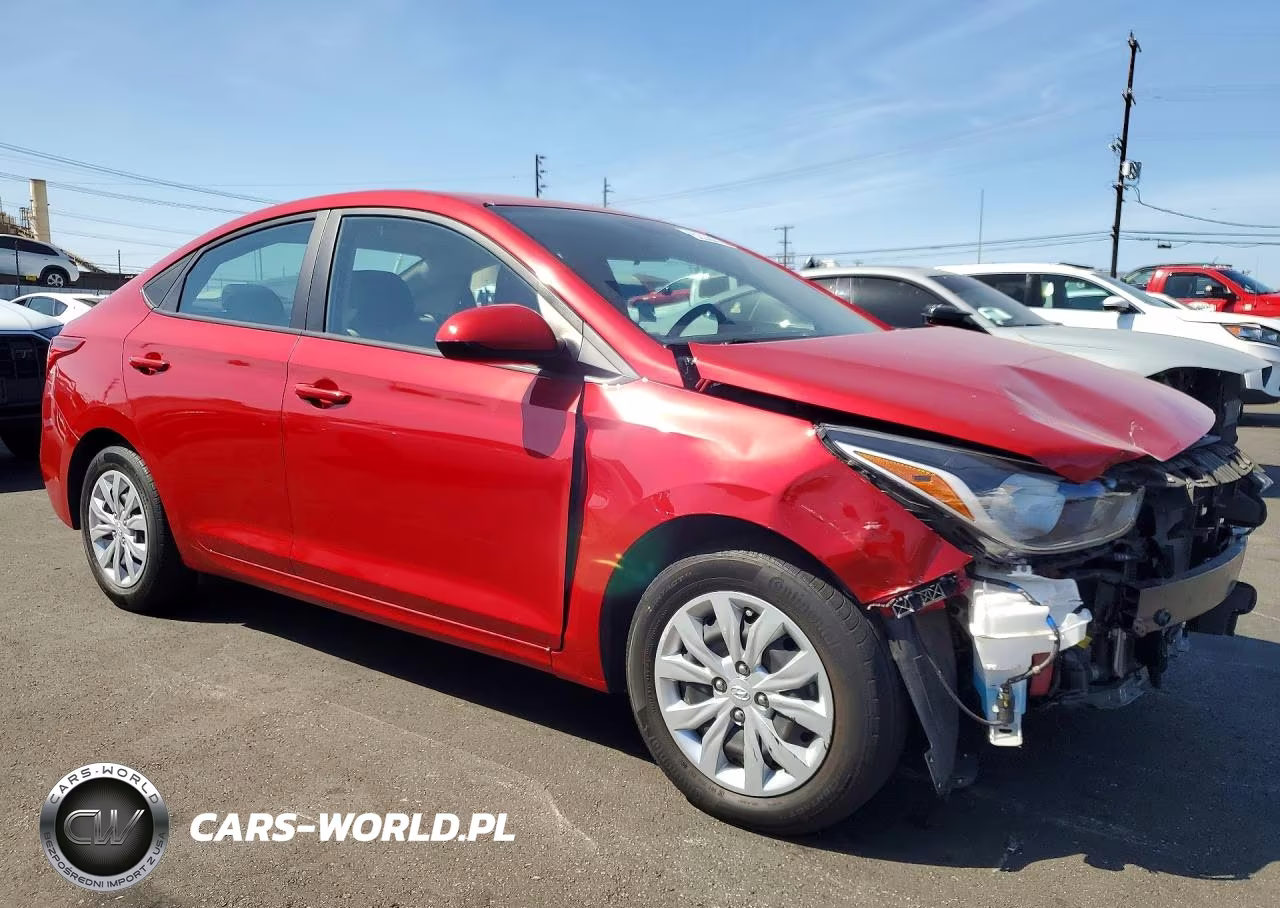 2022 Hyundai Accent Se VIN:3KPC24A61NE168259 - 4
