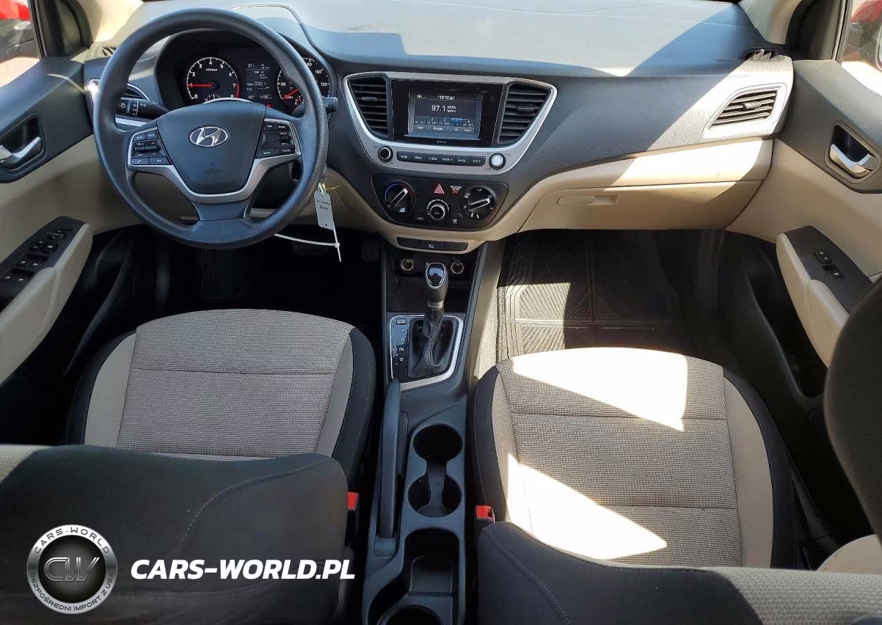 2022 Hyundai Accent Se VIN:3KPC24A61NE168259 - 8