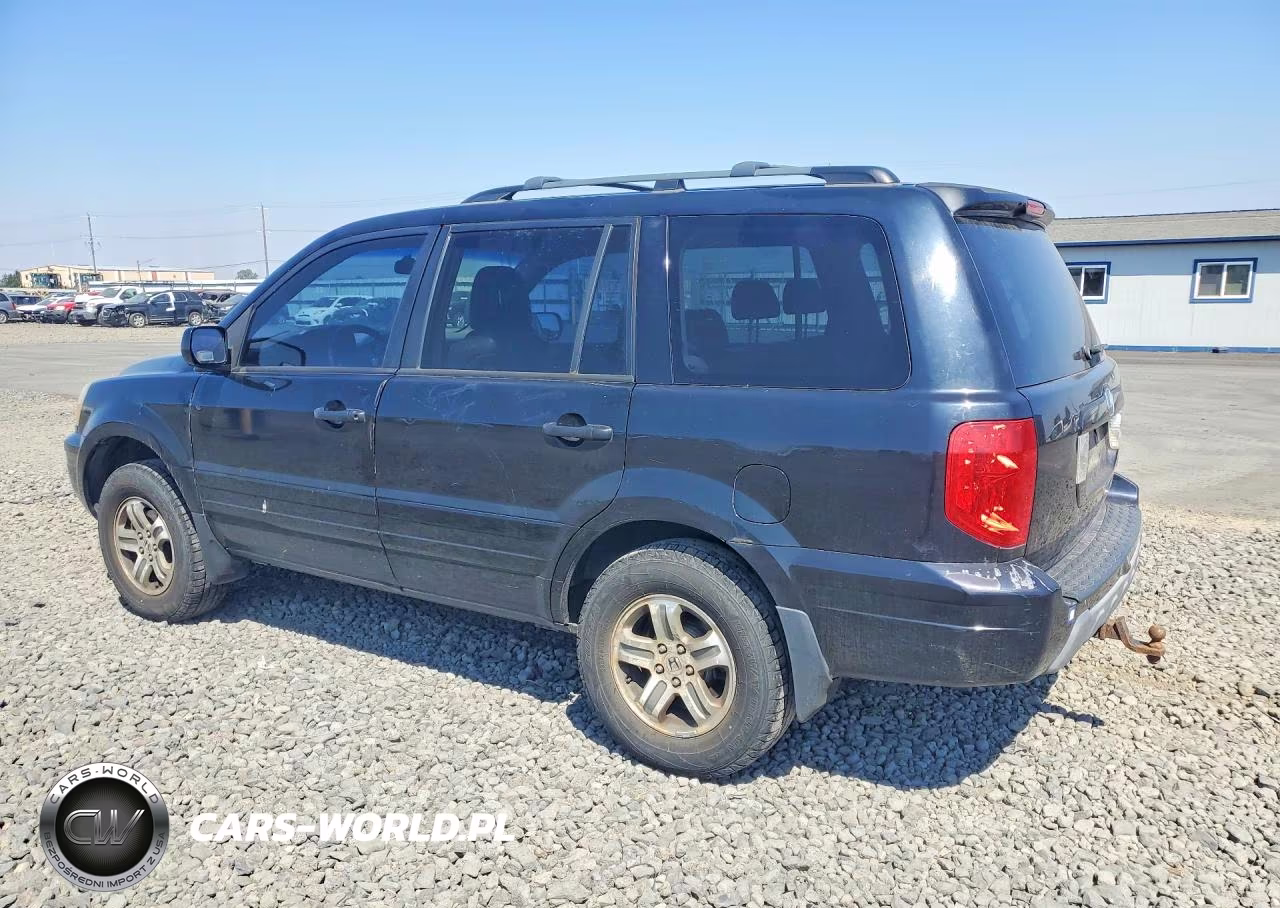 2004 Honda Pilot Exl VIN:2HKYF18634H523988 - 2