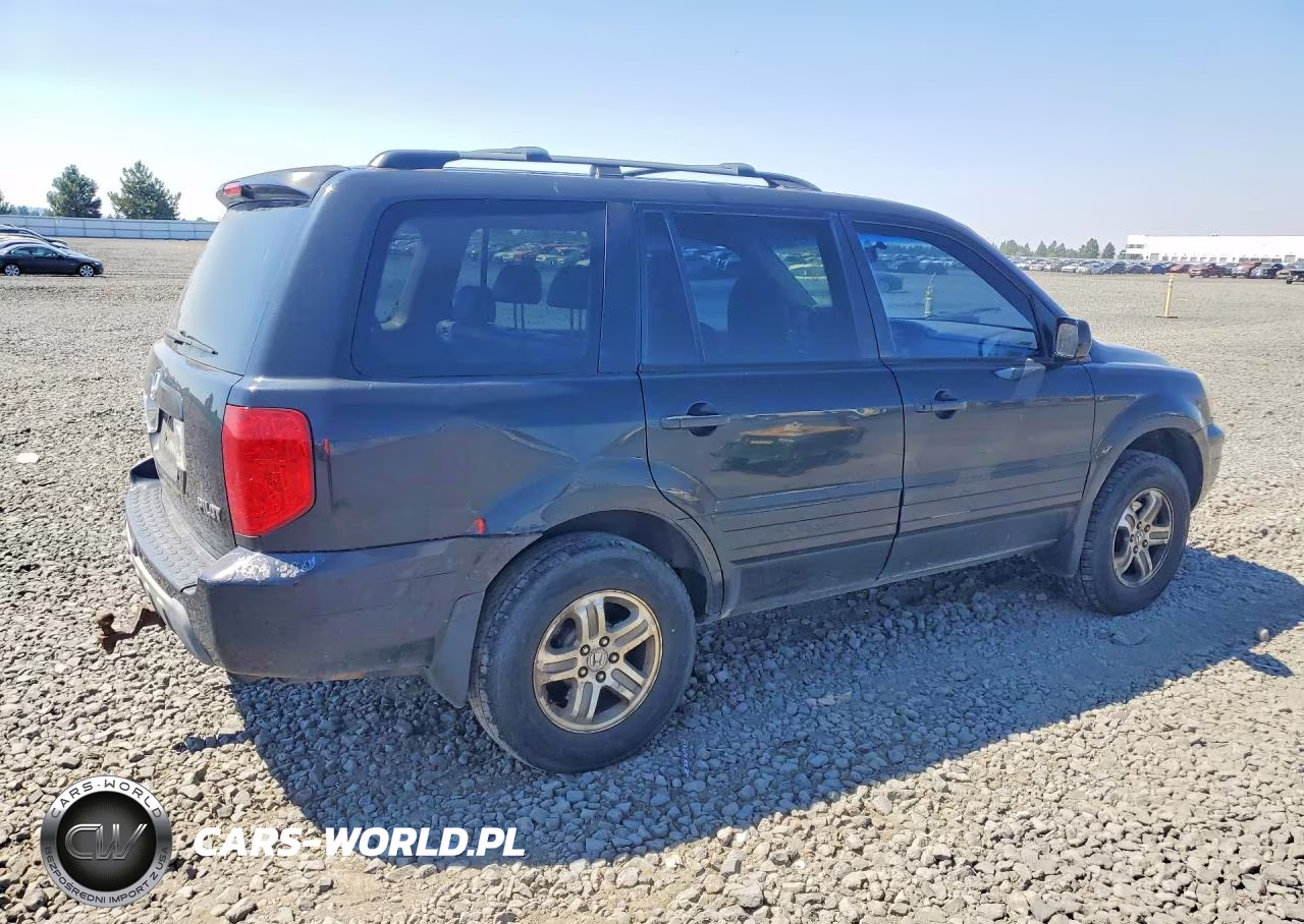 2004 Honda Pilot Exl VIN:2HKYF18634H523988 - 3