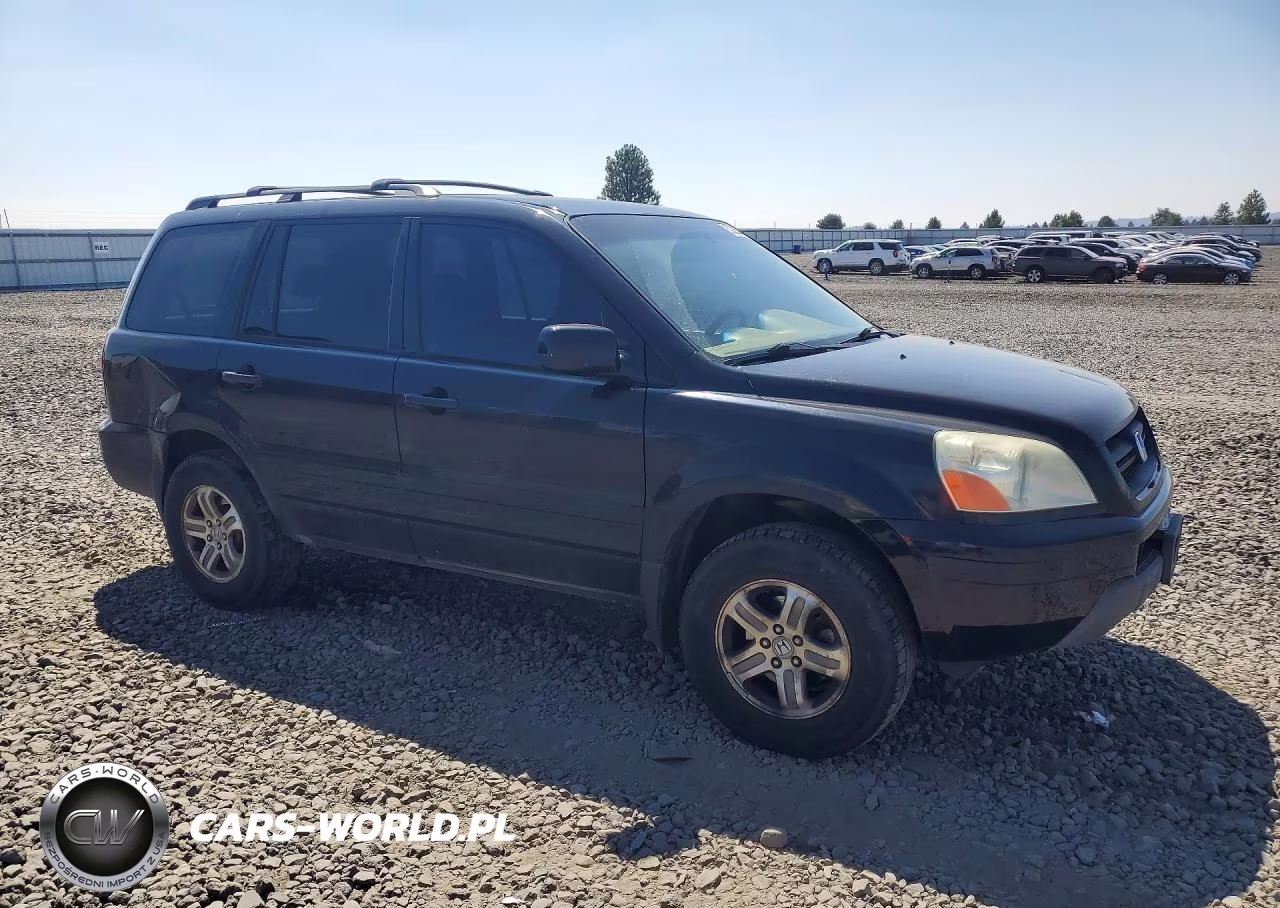 2004 Honda Pilot Exl VIN:2HKYF18634H523988 - 4