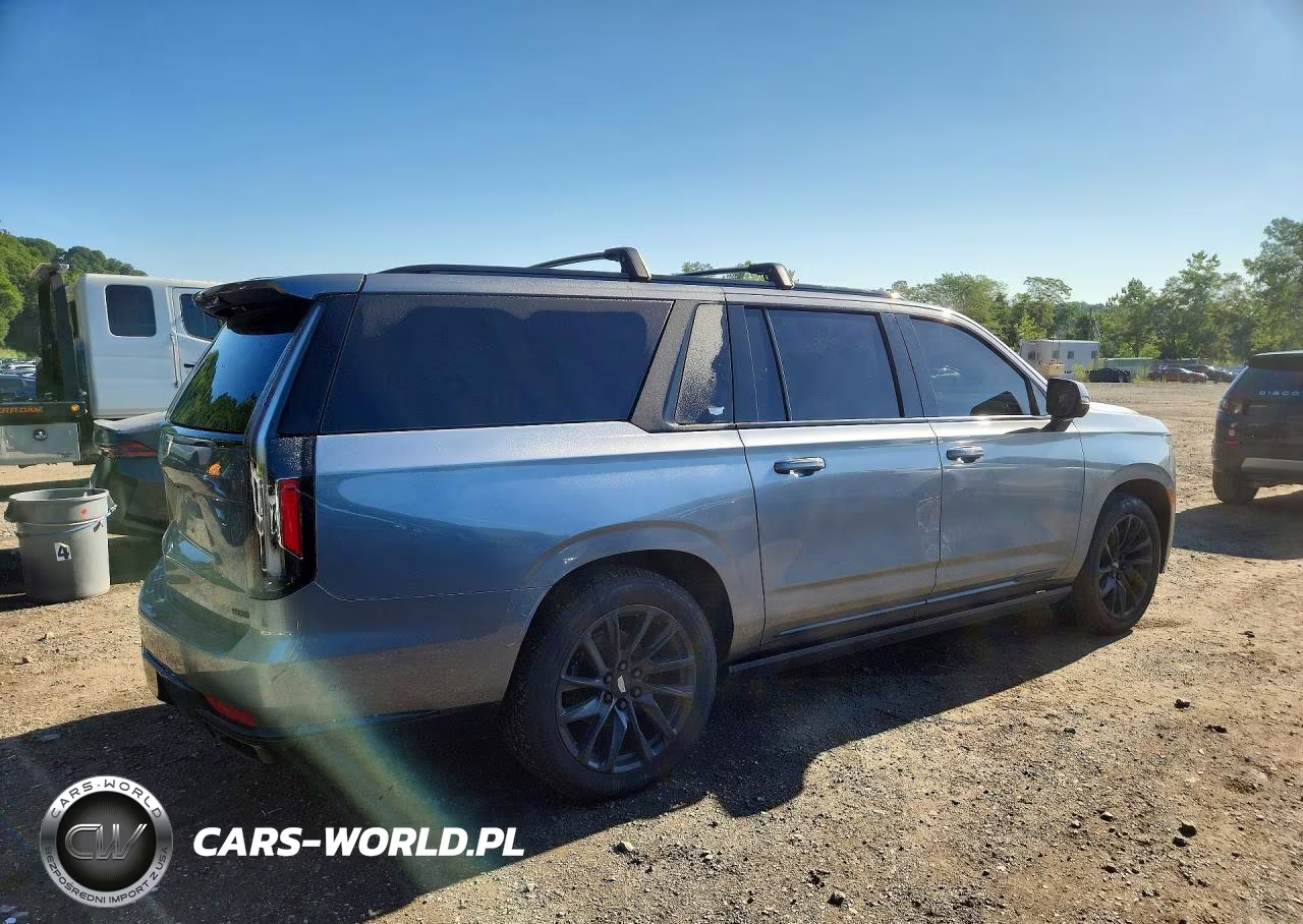 2022 Cadillac Escalade Esv Sport Platinum VIN:1GYS4RKL7NR245688 - 3