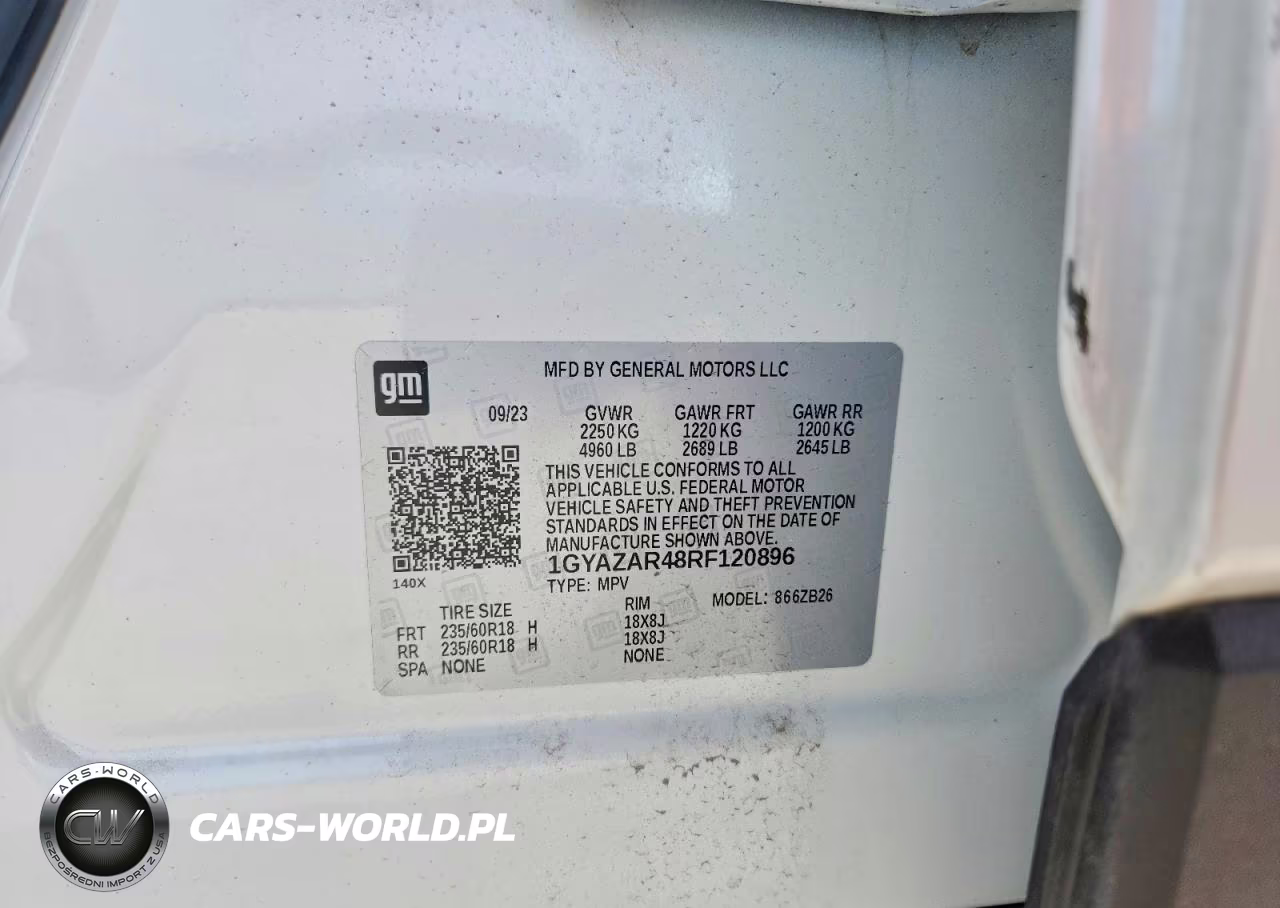 2024 Cadillac Xt4 Luxury VIN:1GYAZAR48RF120896 - 13
