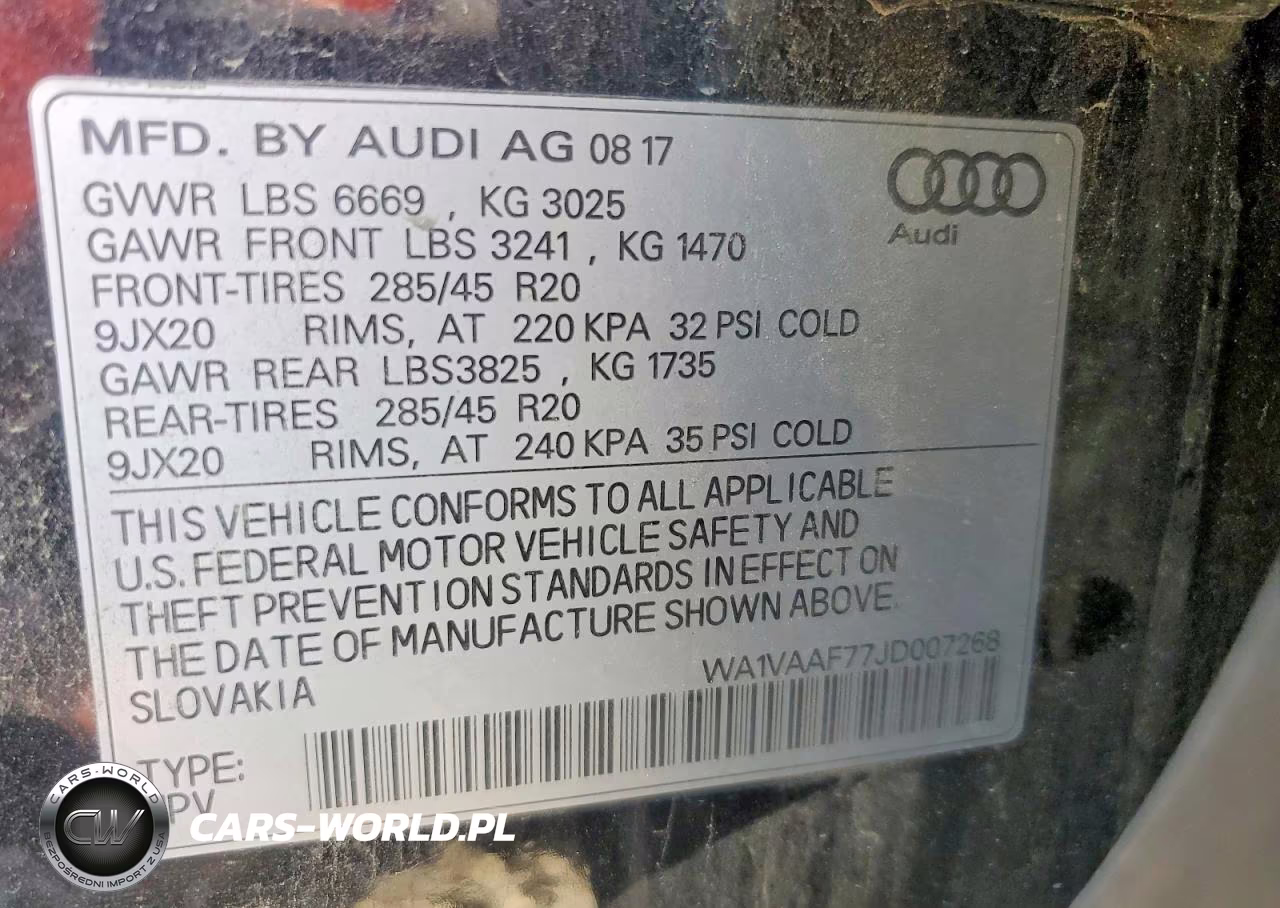 2018 Audi Q7 Prestige VIN:WA1VAAF77JD007268 - 13