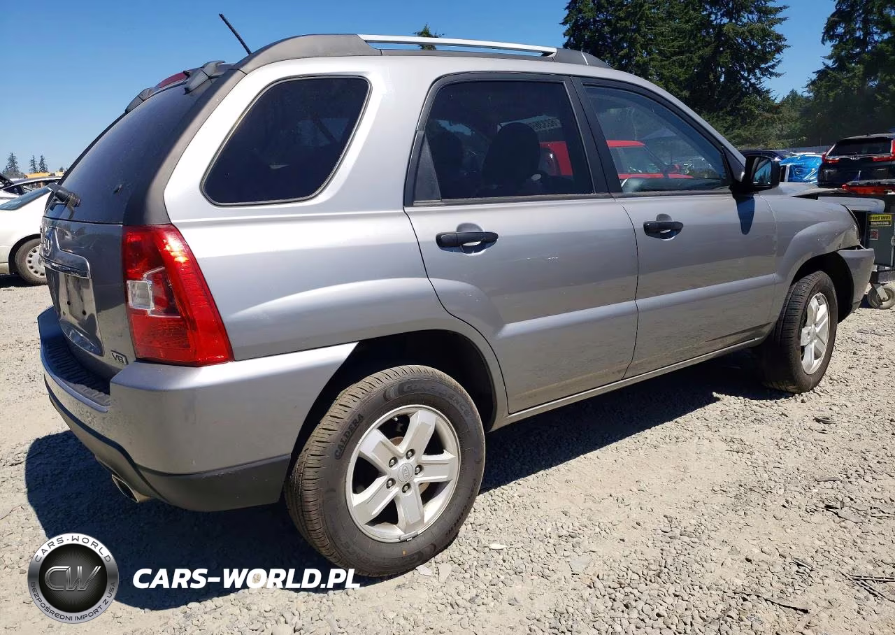 2010 Kia Sportage Lx VIN:KNDKGCA39A7669407 - 3