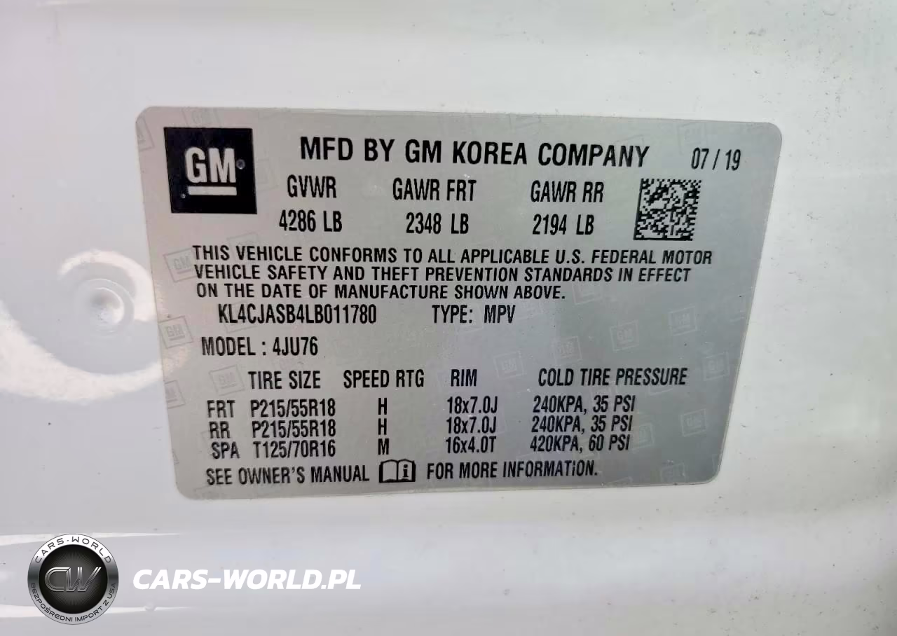 2020 Buick Encore Preferred VIN:KL4CJASB4LB011780 - 13