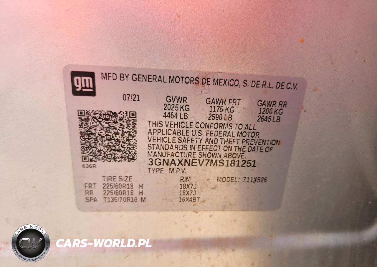 2021 Chevrolet Equinox Premier VIN:3GNAXNEV7MS181251 - 13