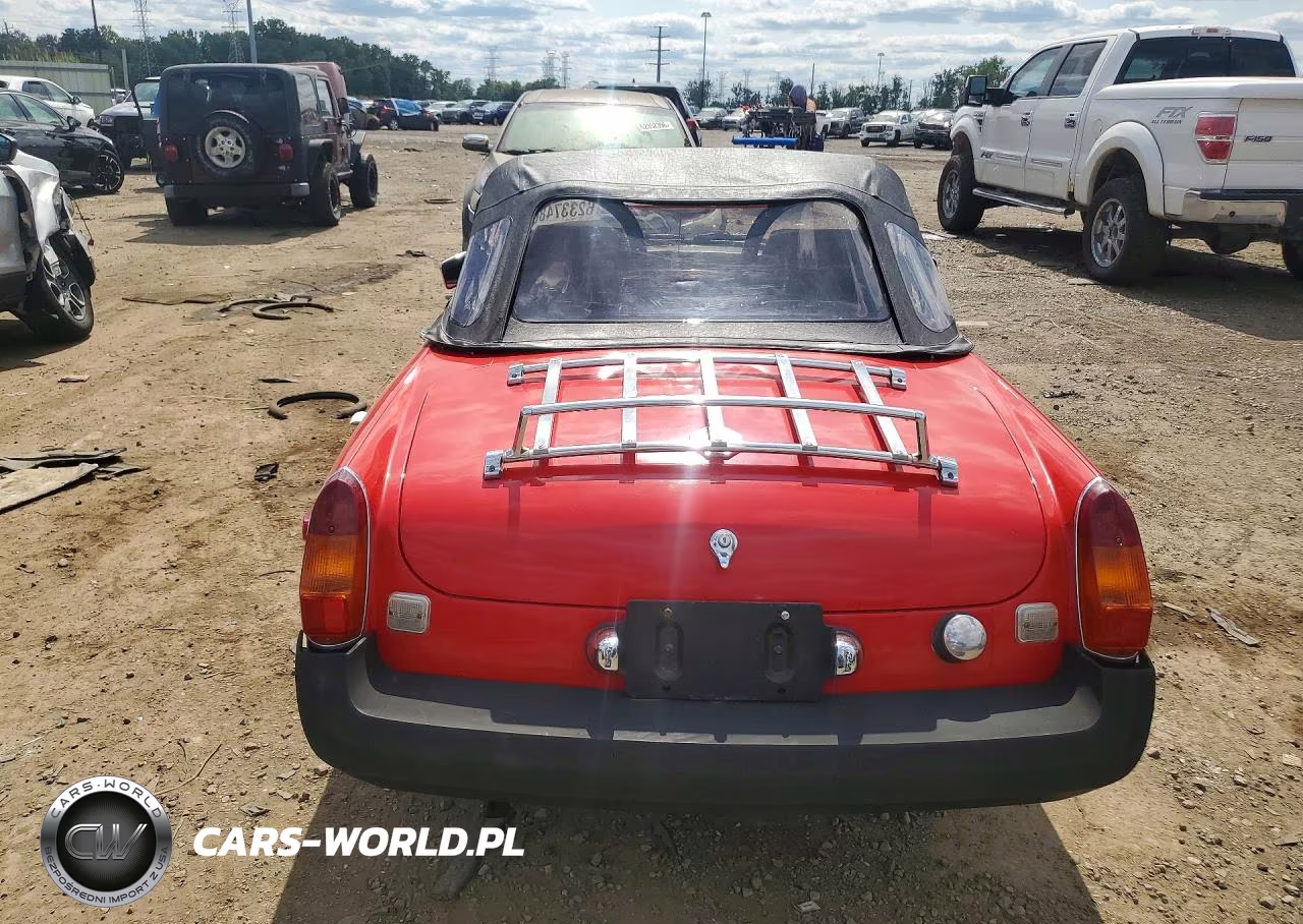 1981 Mgb Uk VIN:GHN5UL475064G - 6