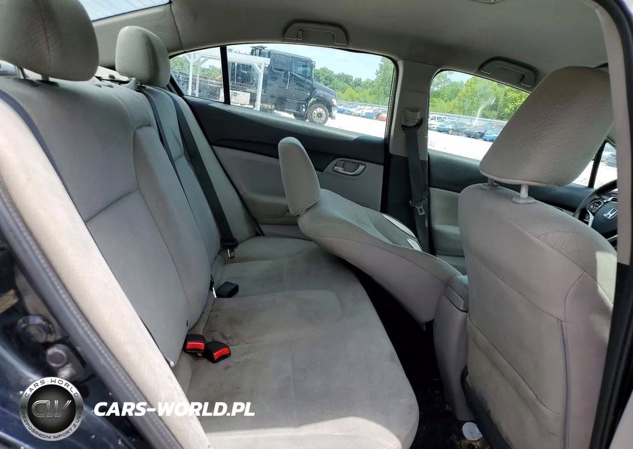 2013 Honda Civic Lx VIN:19XFB2F53DE212584 - 10