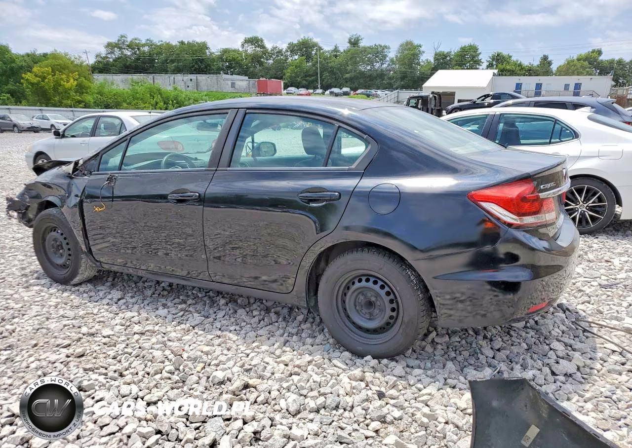 2013 Honda Civic Lx VIN:19XFB2F53DE212584 - 2