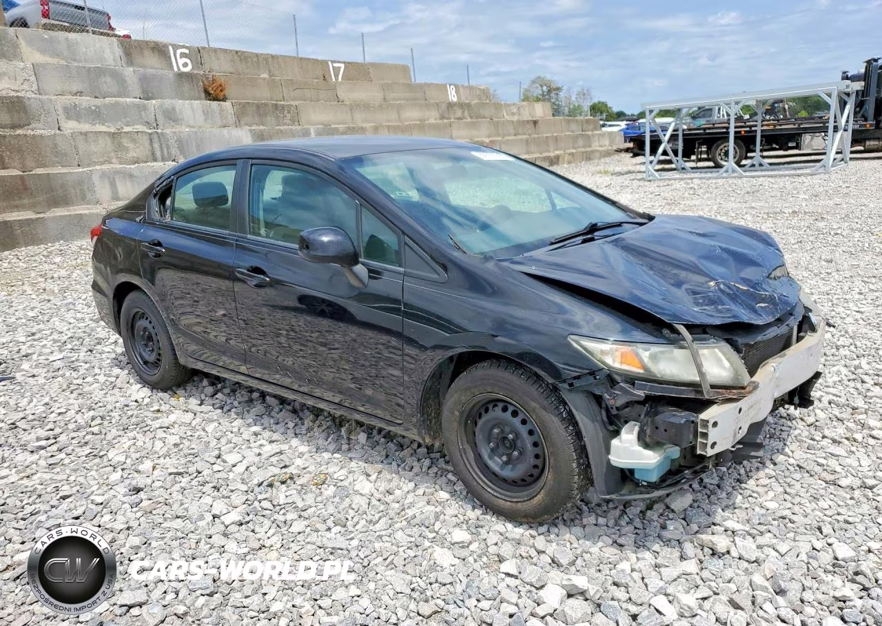 2013 Honda Civic Lx VIN:19XFB2F53DE212584 - 4