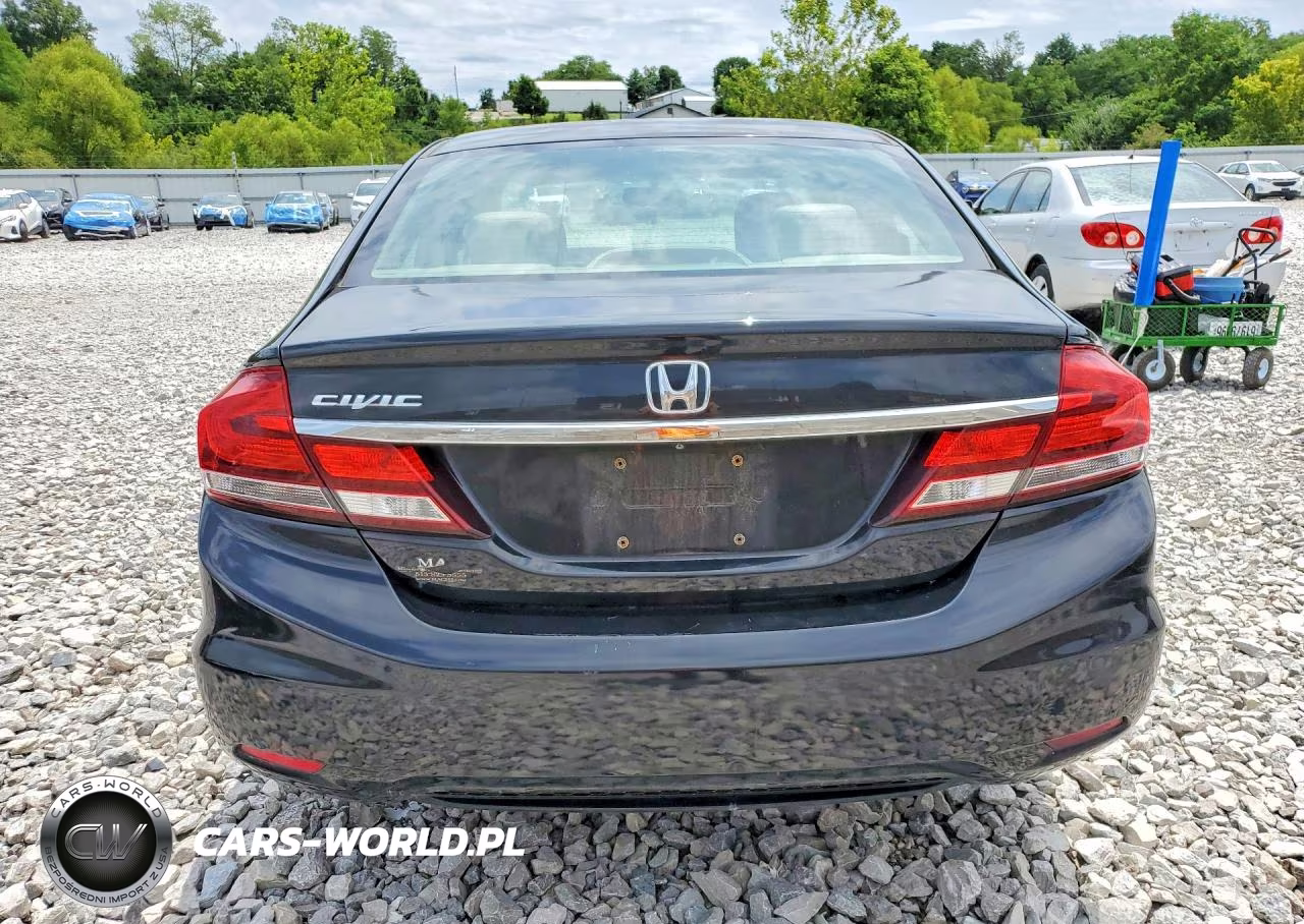 2013 Honda Civic Lx VIN:19XFB2F53DE212584 - 6