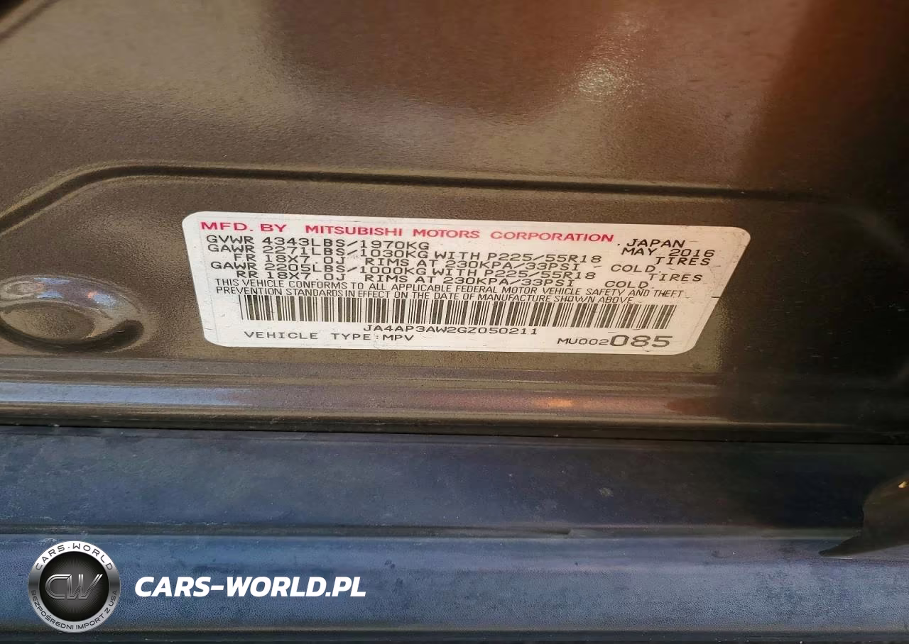 2016 Mitsubishi Outlander Sport Es VIN:JA4AP3AW2GZ050211 - 13