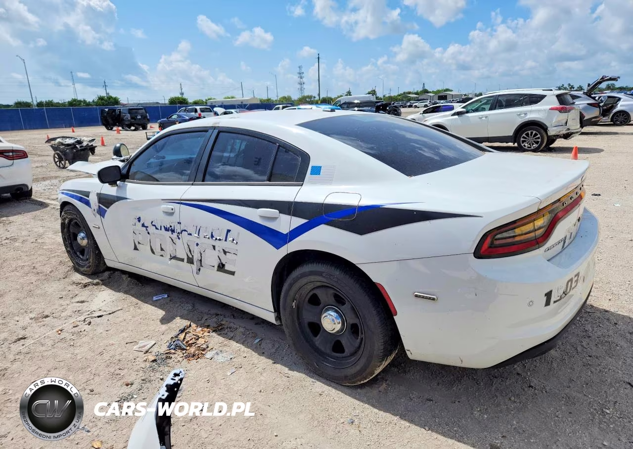 2019 Dodge Charger Police VIN:2C3CDXAT3KH581676 - 2