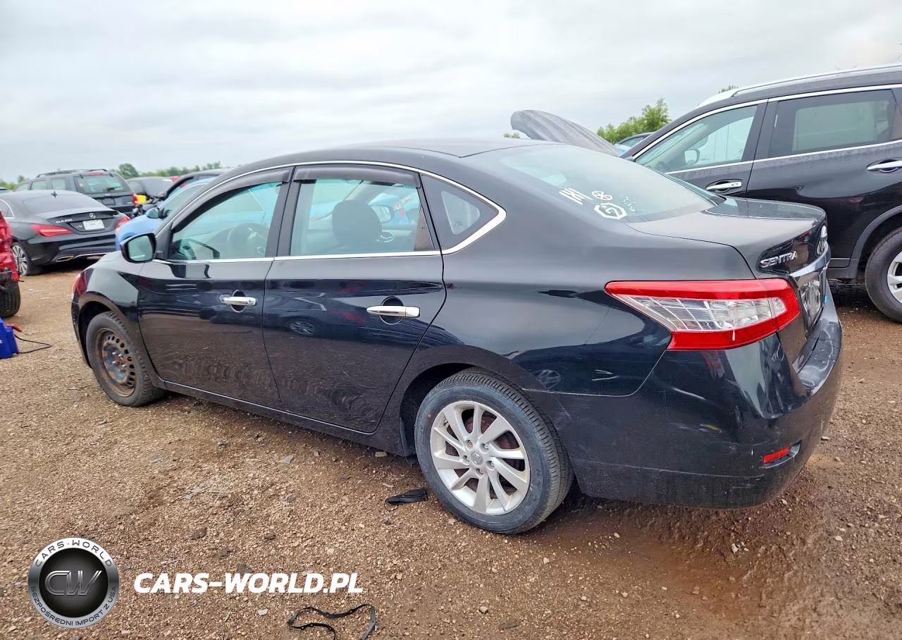 2013 Nissan Sentra S VIN:3N1AB7AP3DL663593 - 2