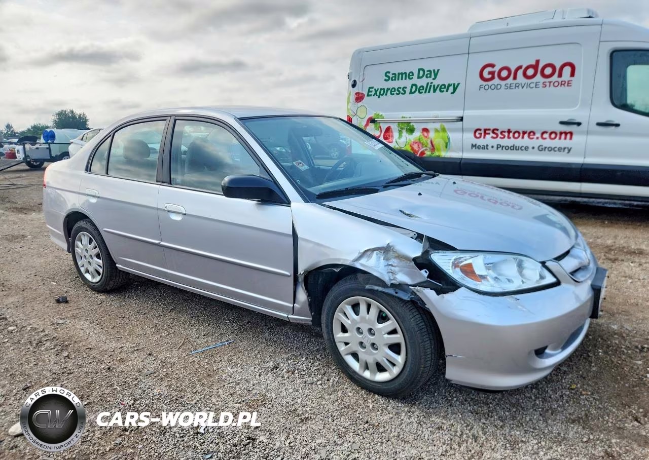 2005 Honda Civic Lx VIN:2HGES16635H614854 - 4