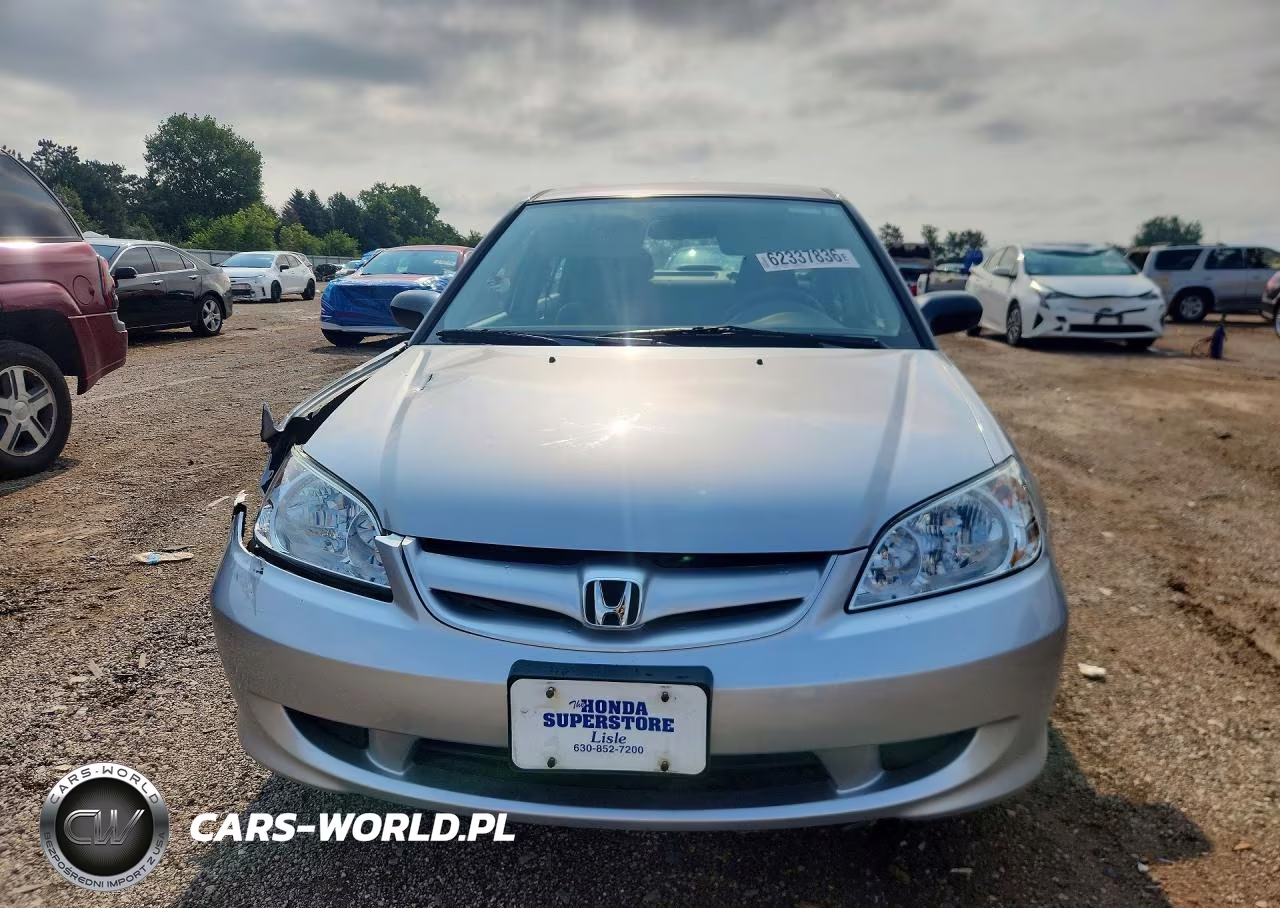 2005 Honda Civic Lx VIN:2HGES16635H614854 - 5