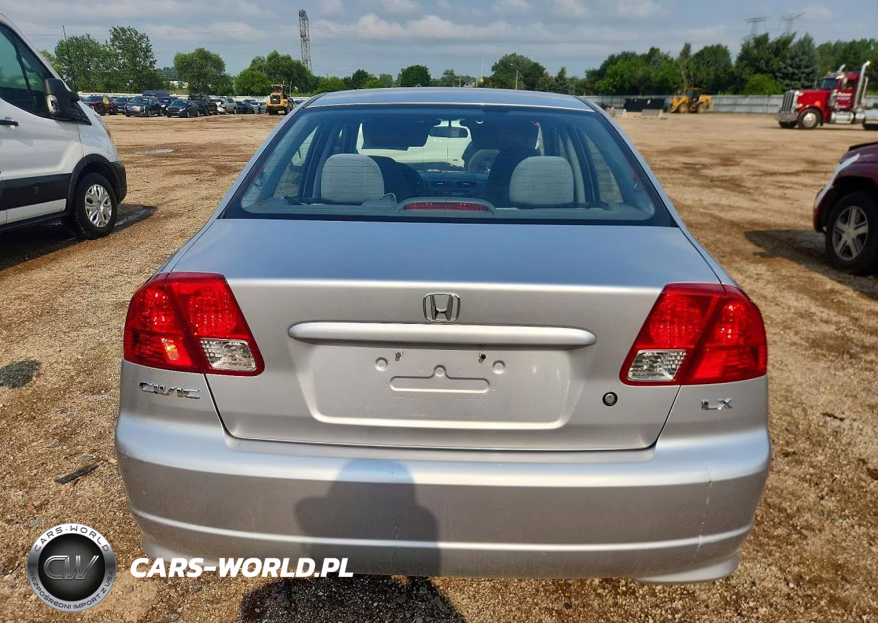 2005 Honda Civic Lx VIN:2HGES16635H614854 - 6