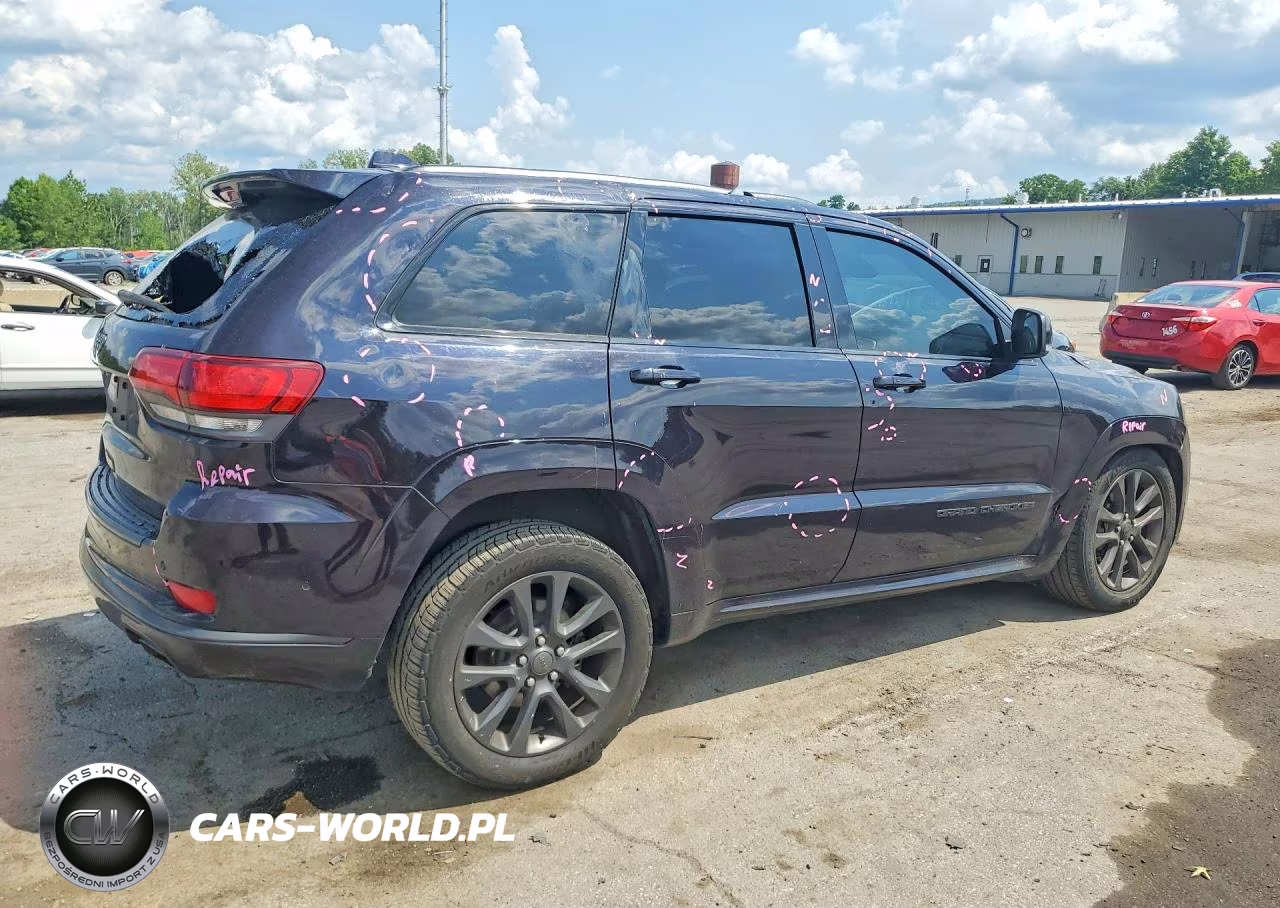 2018 Jeep Grand Cherokee Overland VIN:1C4RJFCG2JC505621 - 3