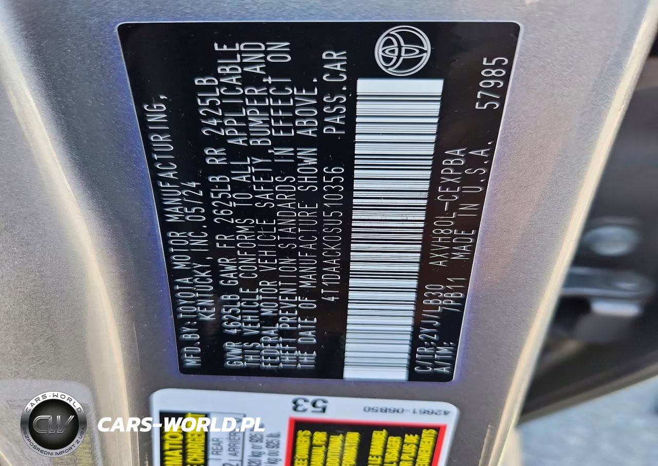2025 Toyota Camry Xse VIN:4T1DAACK0SU510356 - 12