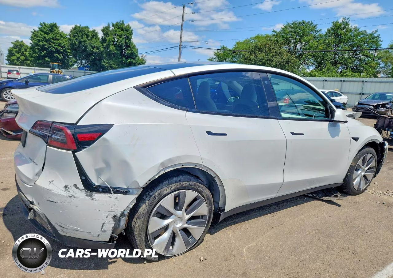 2020 Tesla Model Y VIN:5YJYGDEE5LF020972 - 3
