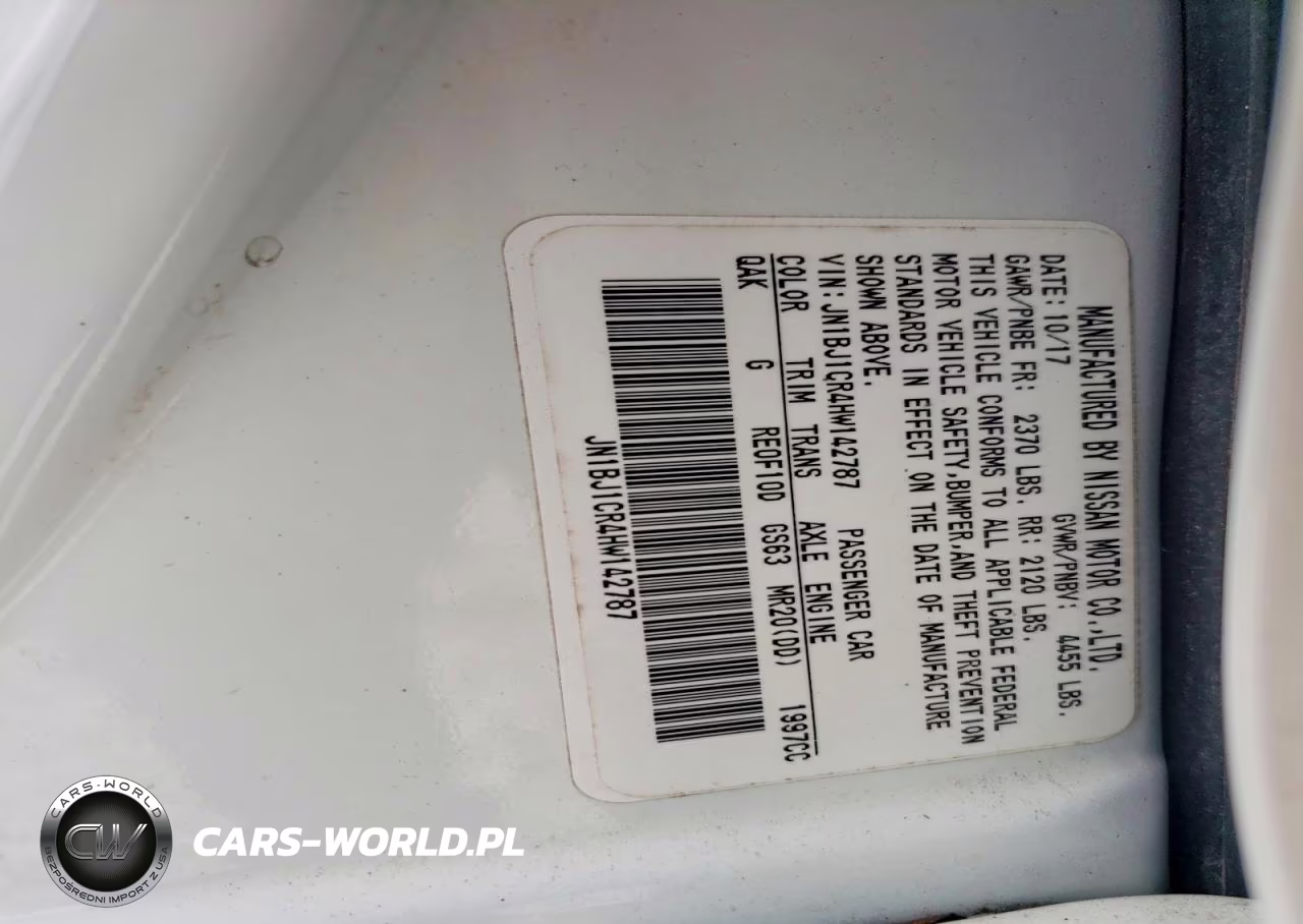 2017 Nissan Rogue Sport S VIN:JN1BJ1CR4HW142787 - 14