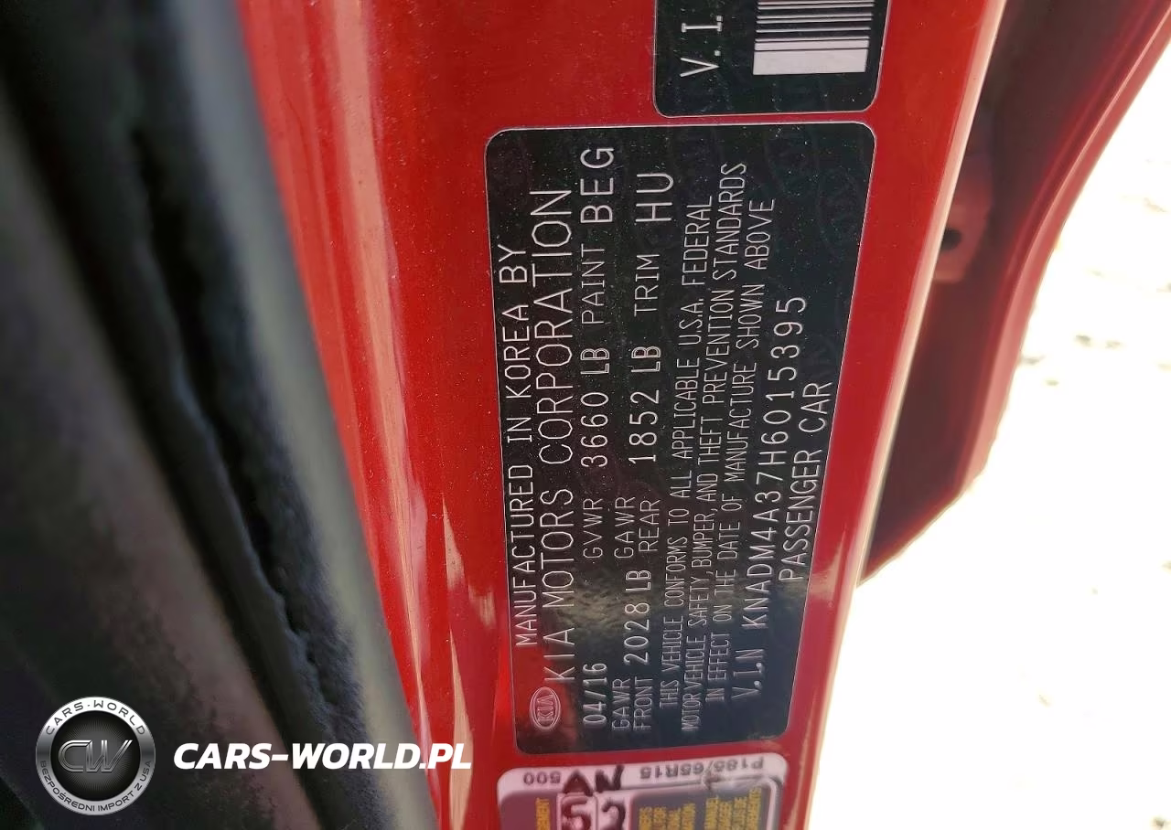 2017 Kia Rio Lx VIN:KNADM4A37H6015395 - 12