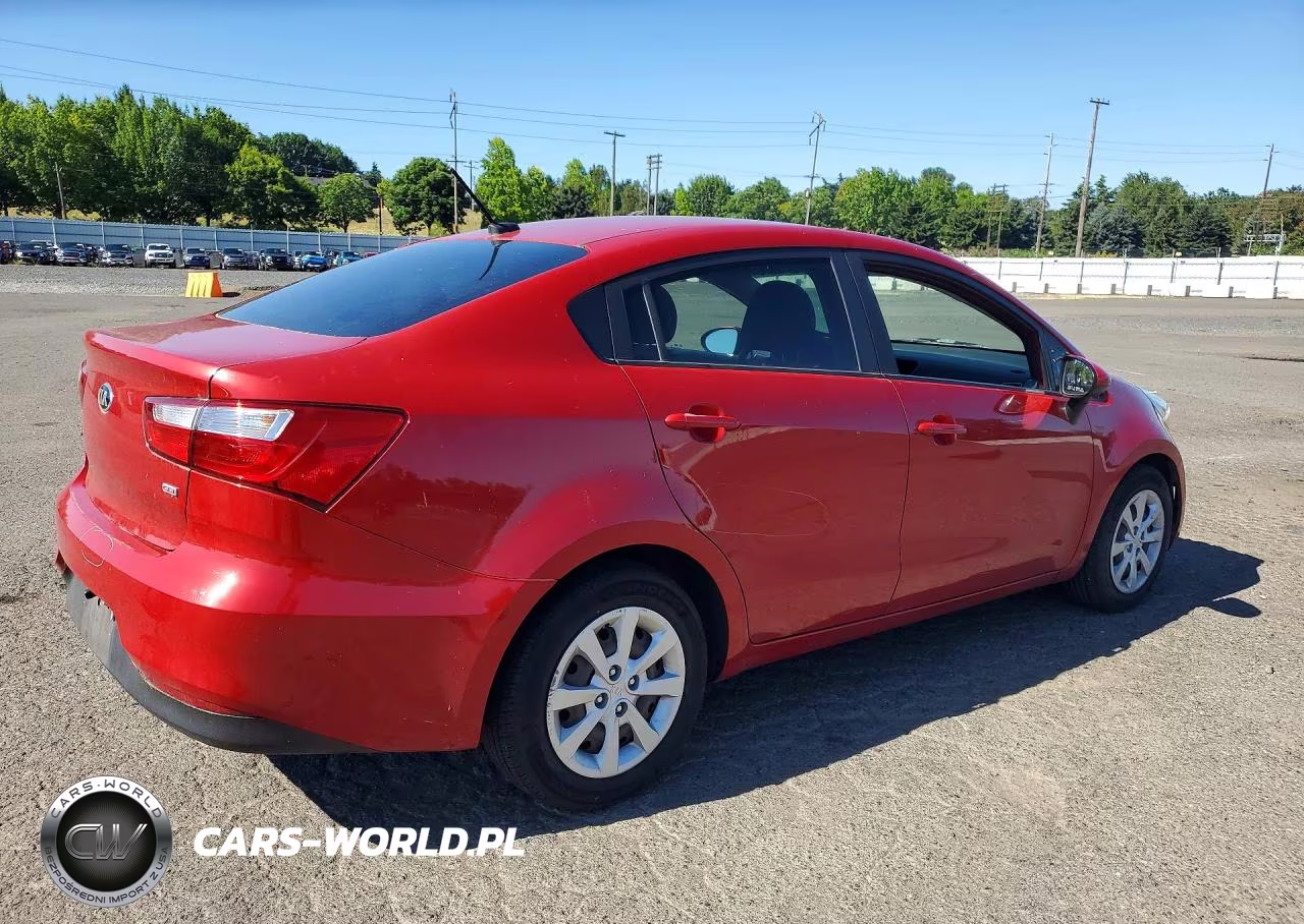 2017 Kia Rio Lx VIN:KNADM4A37H6015395 - 3
