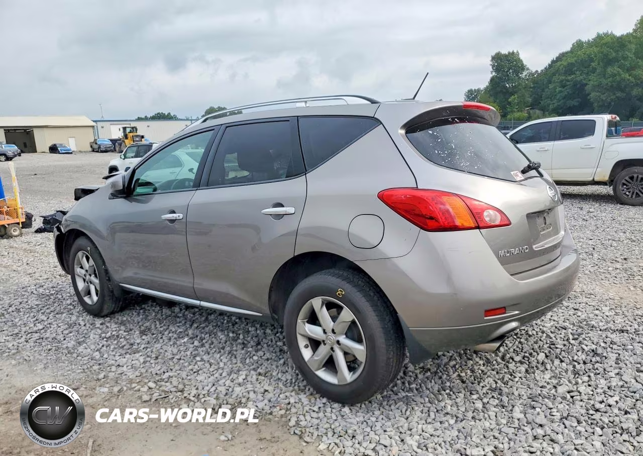 2009 Nissan Murano S VIN:JN8AZ18W79W214023 - 2
