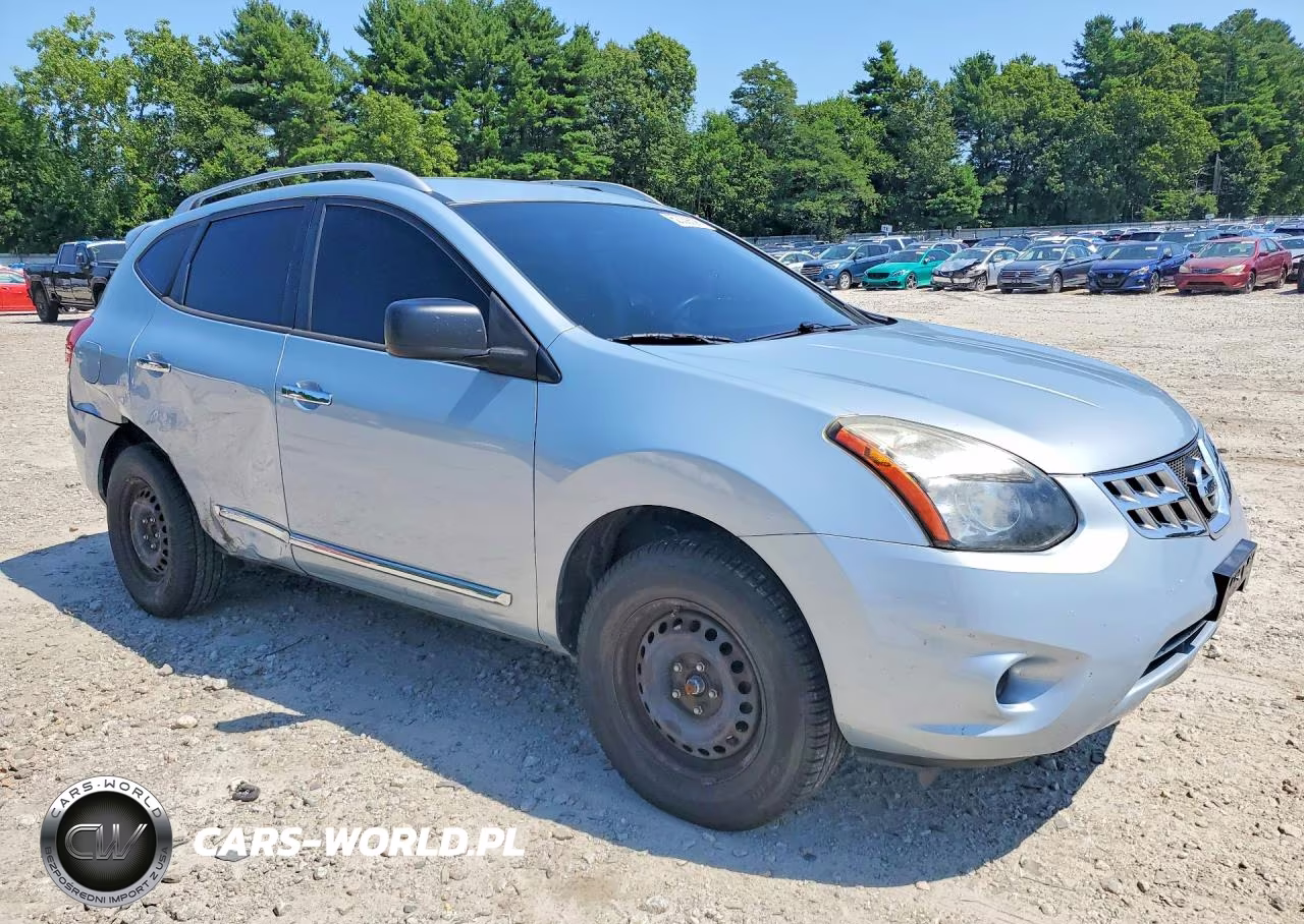 2015 Nissan Rogue Select S VIN:JN8AS5MVXFW257355 - 4