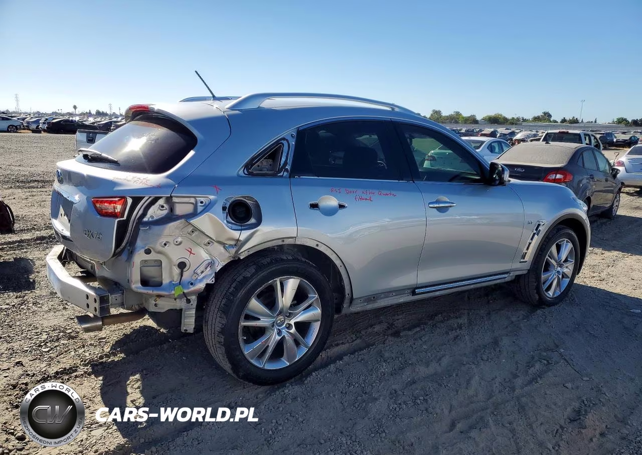 2016 Infiniti Qx70 Base VIN:JN8CS1MW9GM750564 - 3