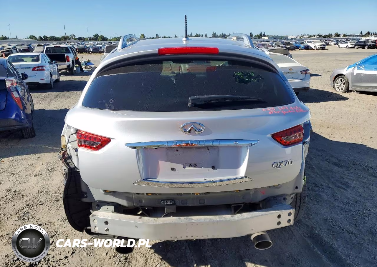 2016 Infiniti Qx70 Base VIN:JN8CS1MW9GM750564 - 6