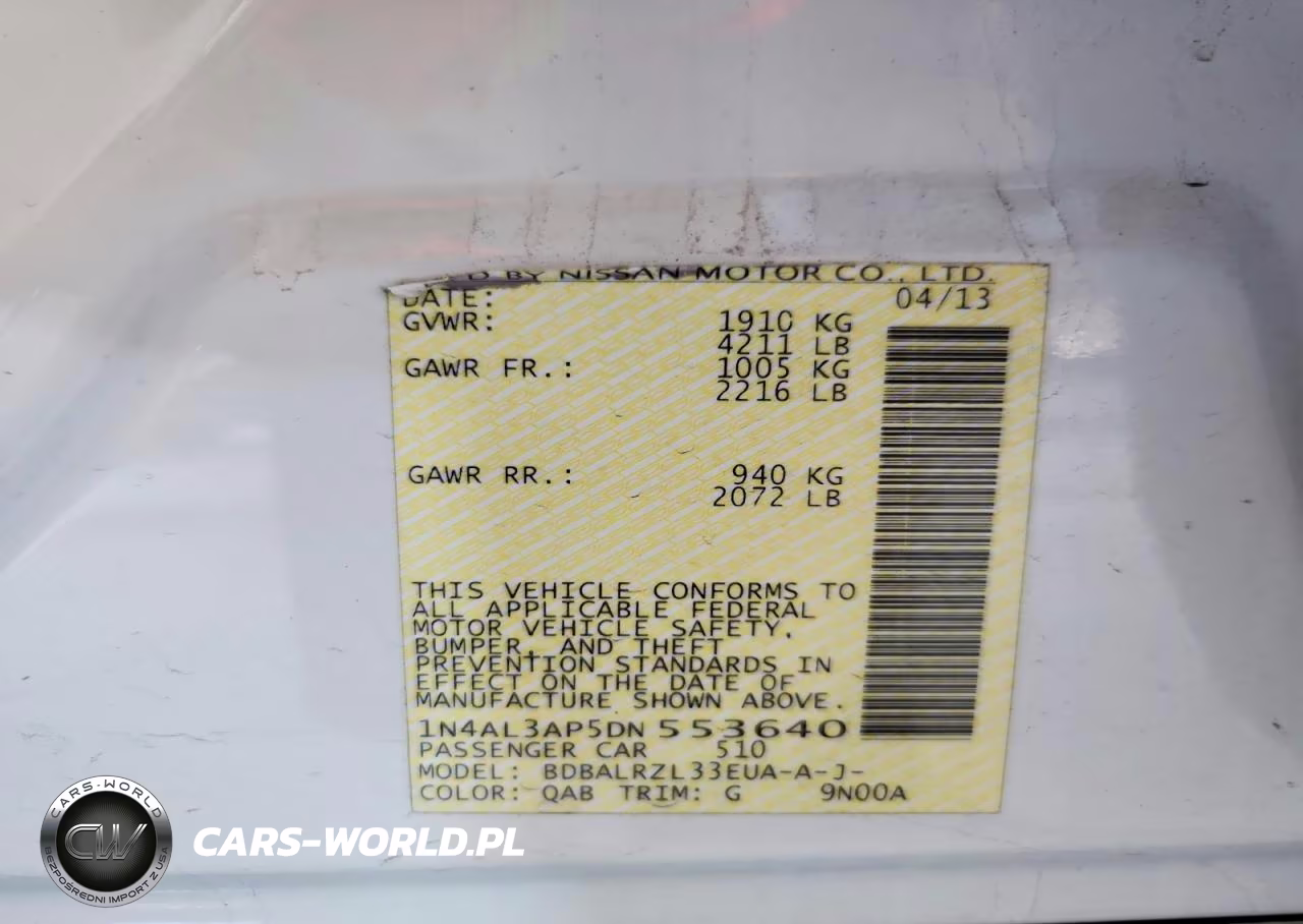 2013 Nissan Altima S VIN:1N4AL3AP5DN553640 - 12
