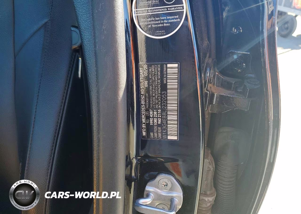 2020 Mercedes-Benz A 220 VIN:W1K3G4EB8LJ232053 - 12