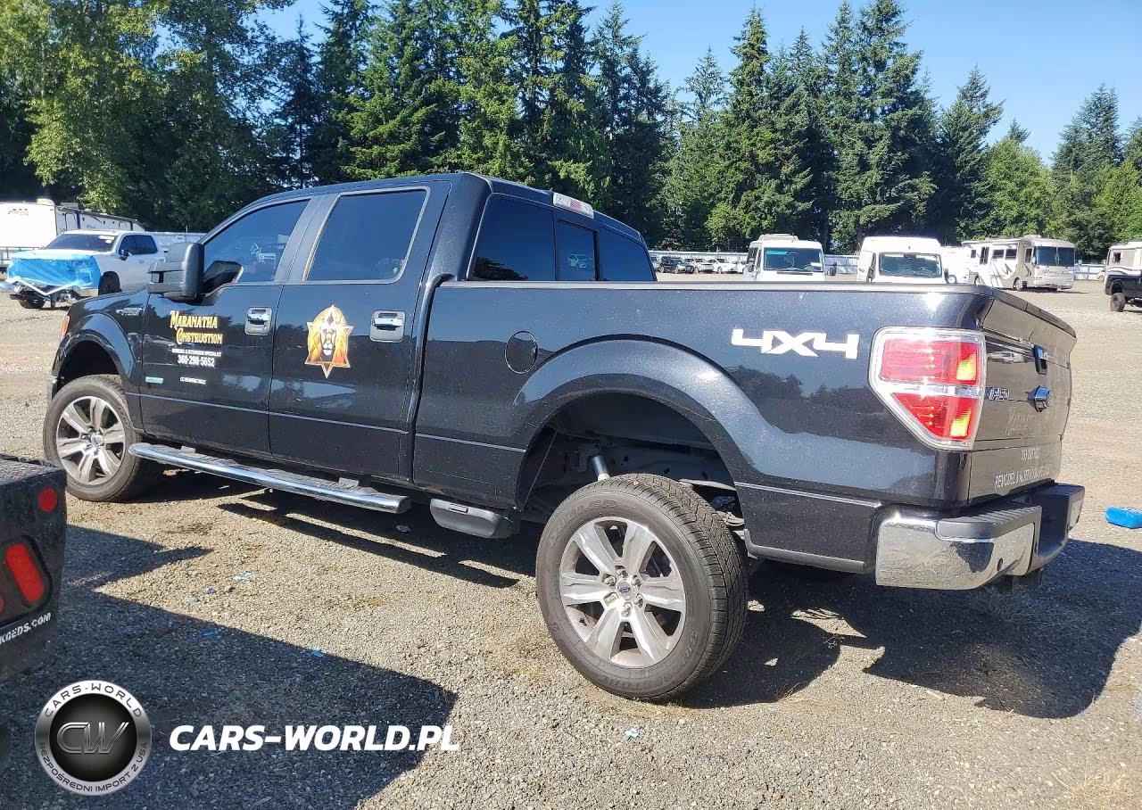 2013 Ford F150 Supercrew VIN:1FTFW1ET0DKF48298 - 2